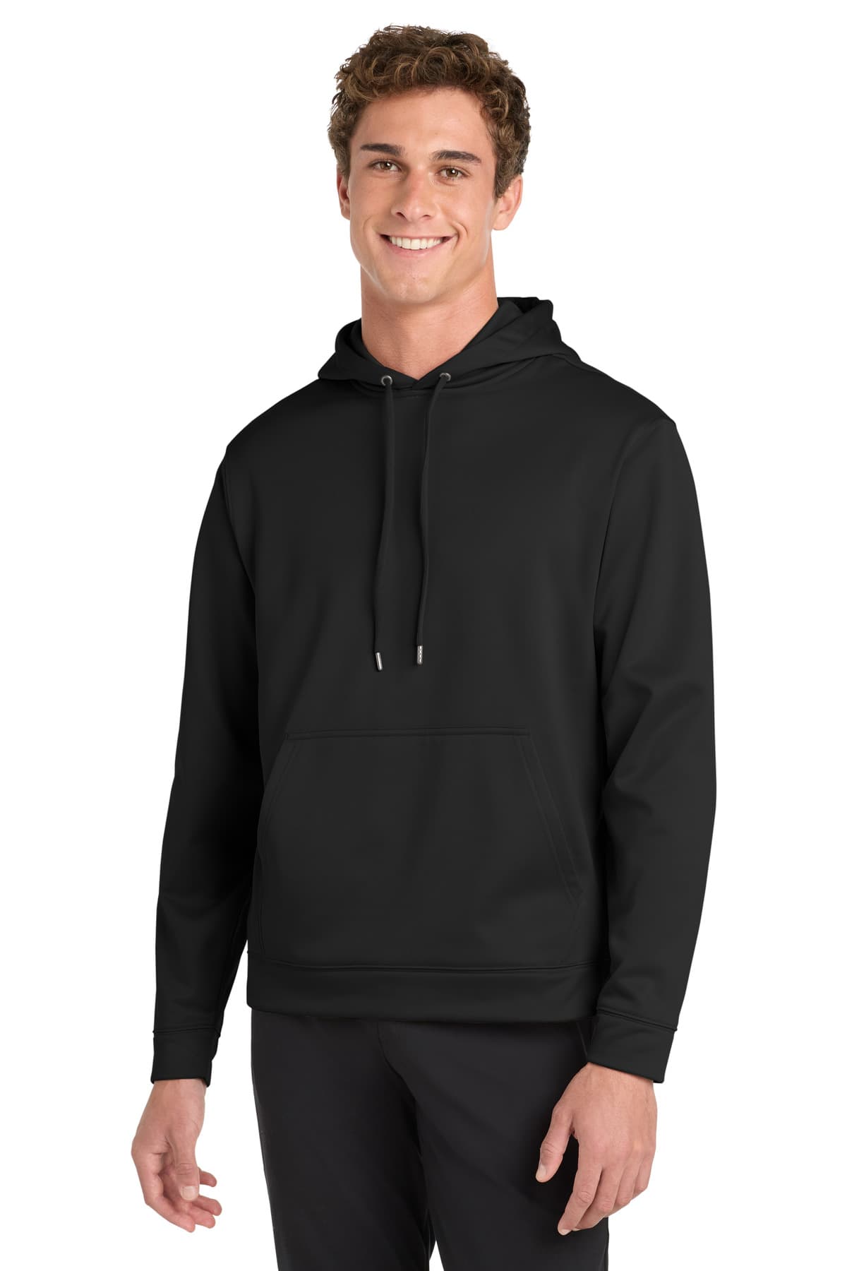 Sport-Tek ® Sport-Wick ® Fleece Hooded Pullover. F244 thumbnail 2