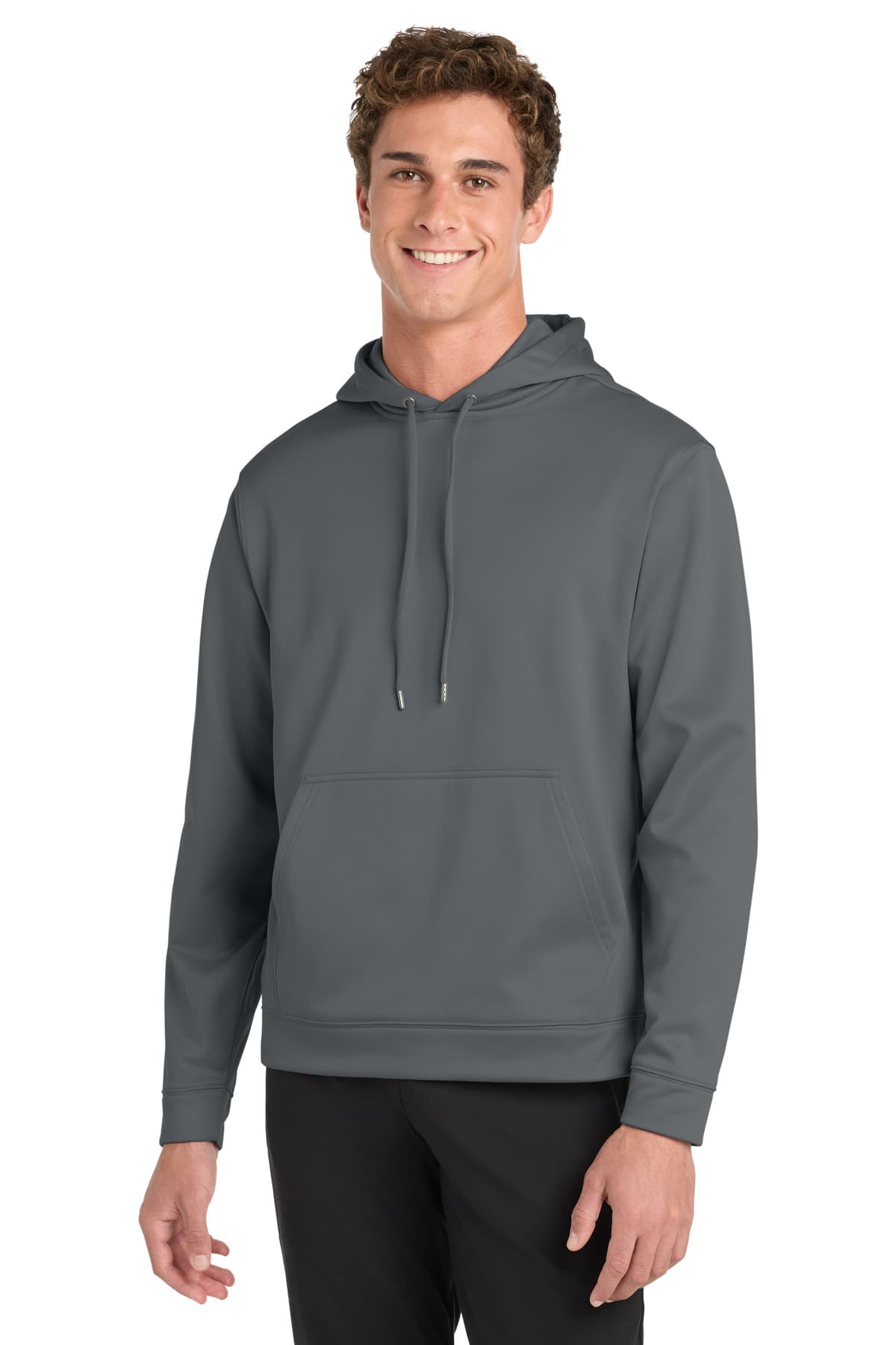 Sport-Tek ® Sport-Wick ® Fleece Hooded Pullover. F244 thumbnail 3