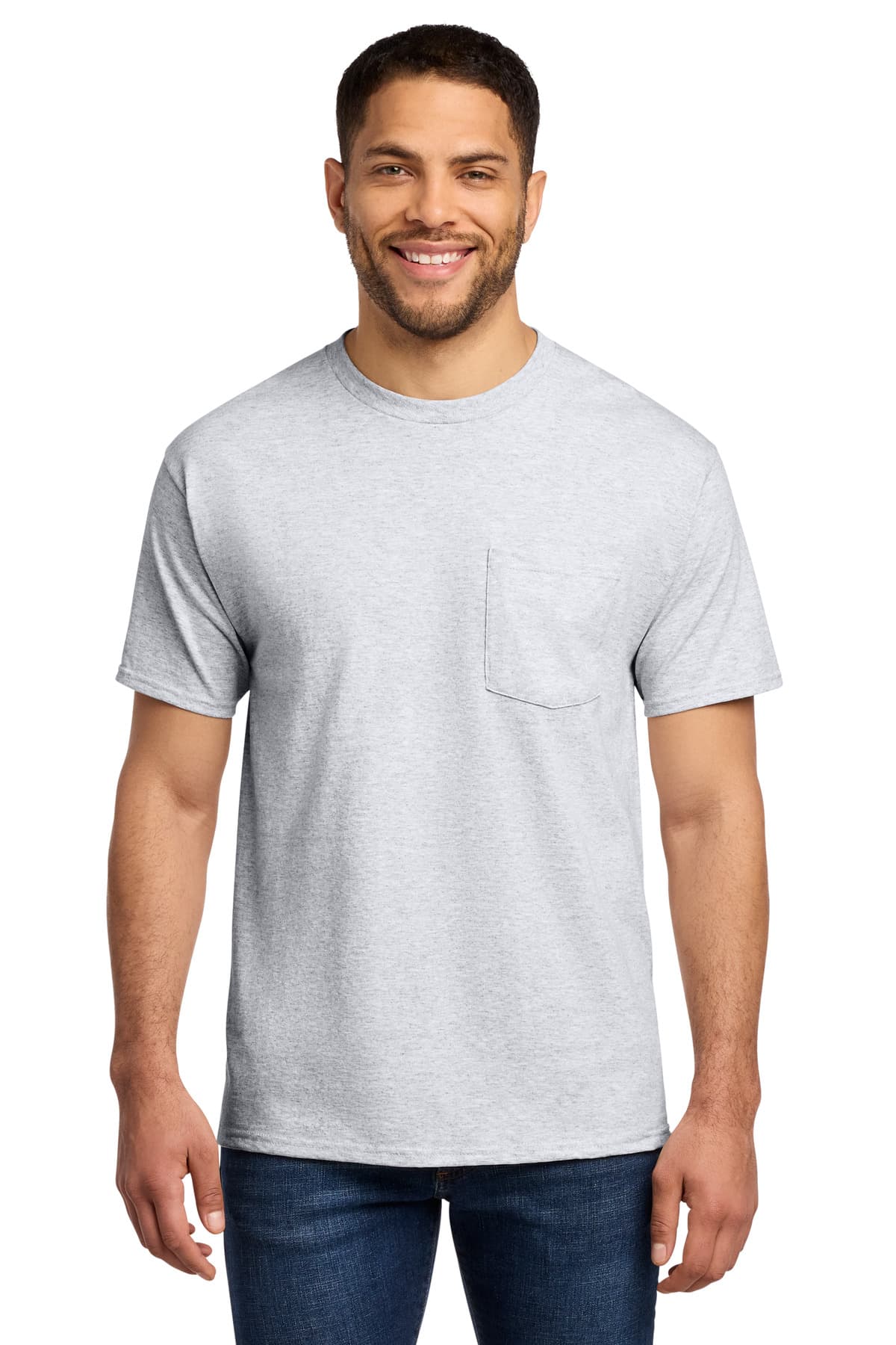 Port & Co  Essential Pocket Tee. PC61P thumbnail 3