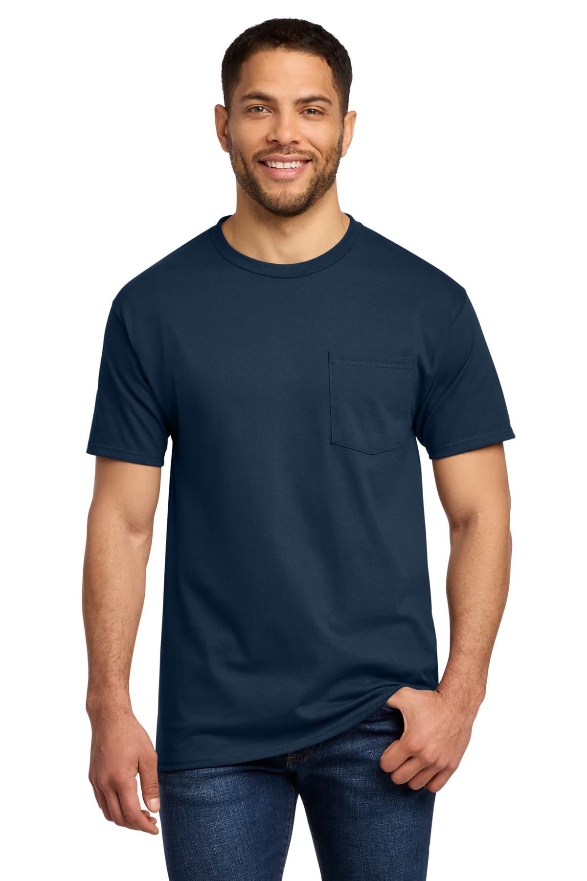 Port & Co  Essential Pocket Tee. PC61P thumbnail 5