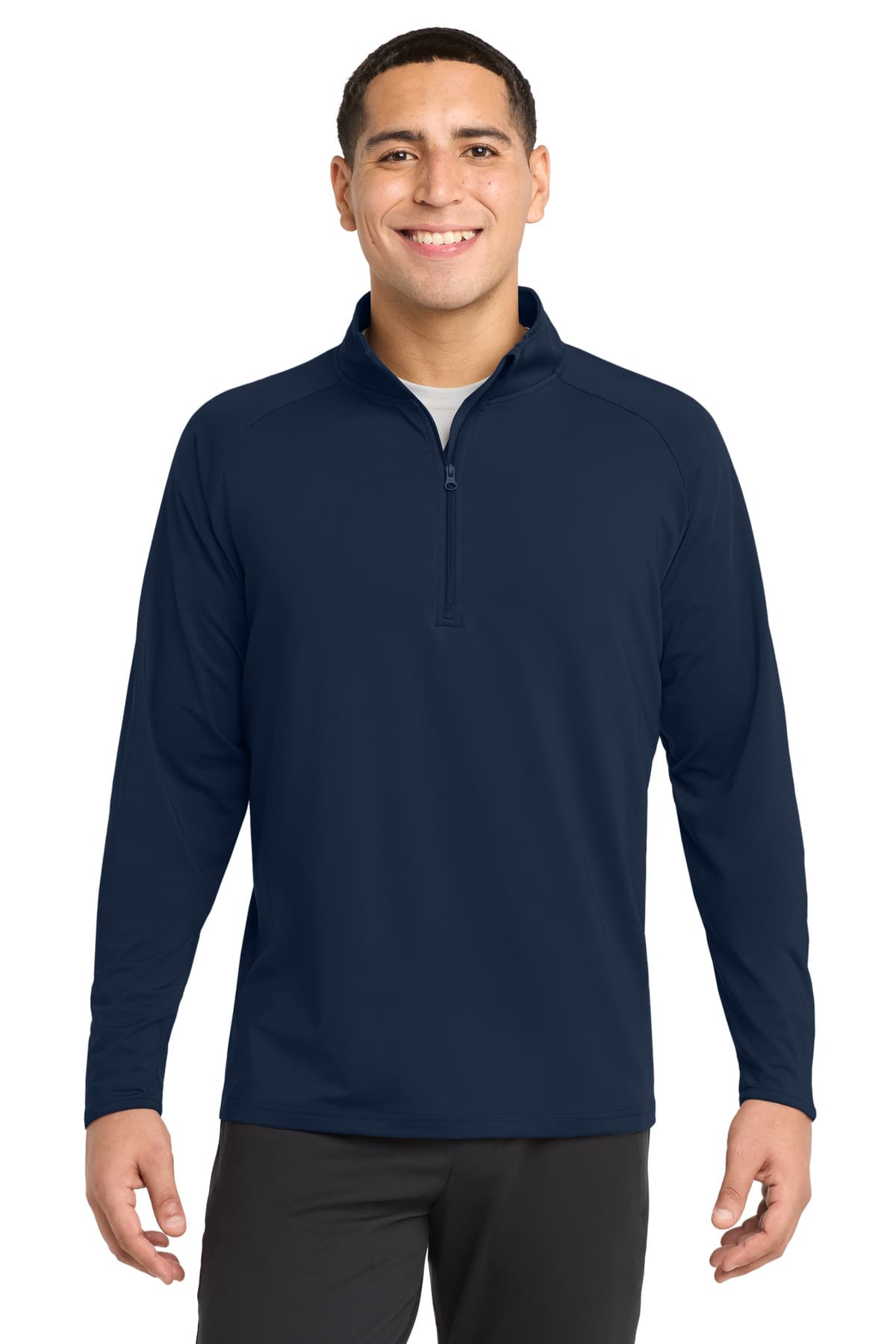 Sport-Tek ® Sport-Wick ® Stretch 1/4-Zip Pullover. ST850 thumbnail 4