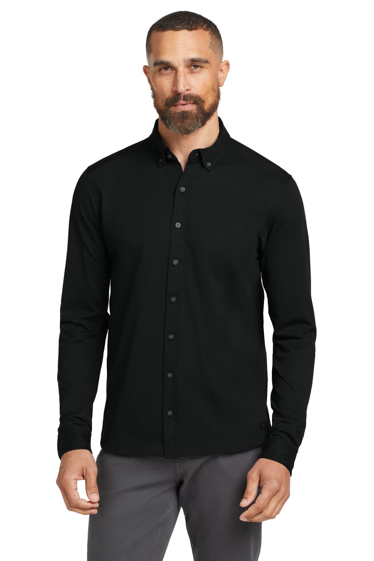 OGIO ® Code Stretch Long Sleeve Button-Up. OG145 thumbnail 3
