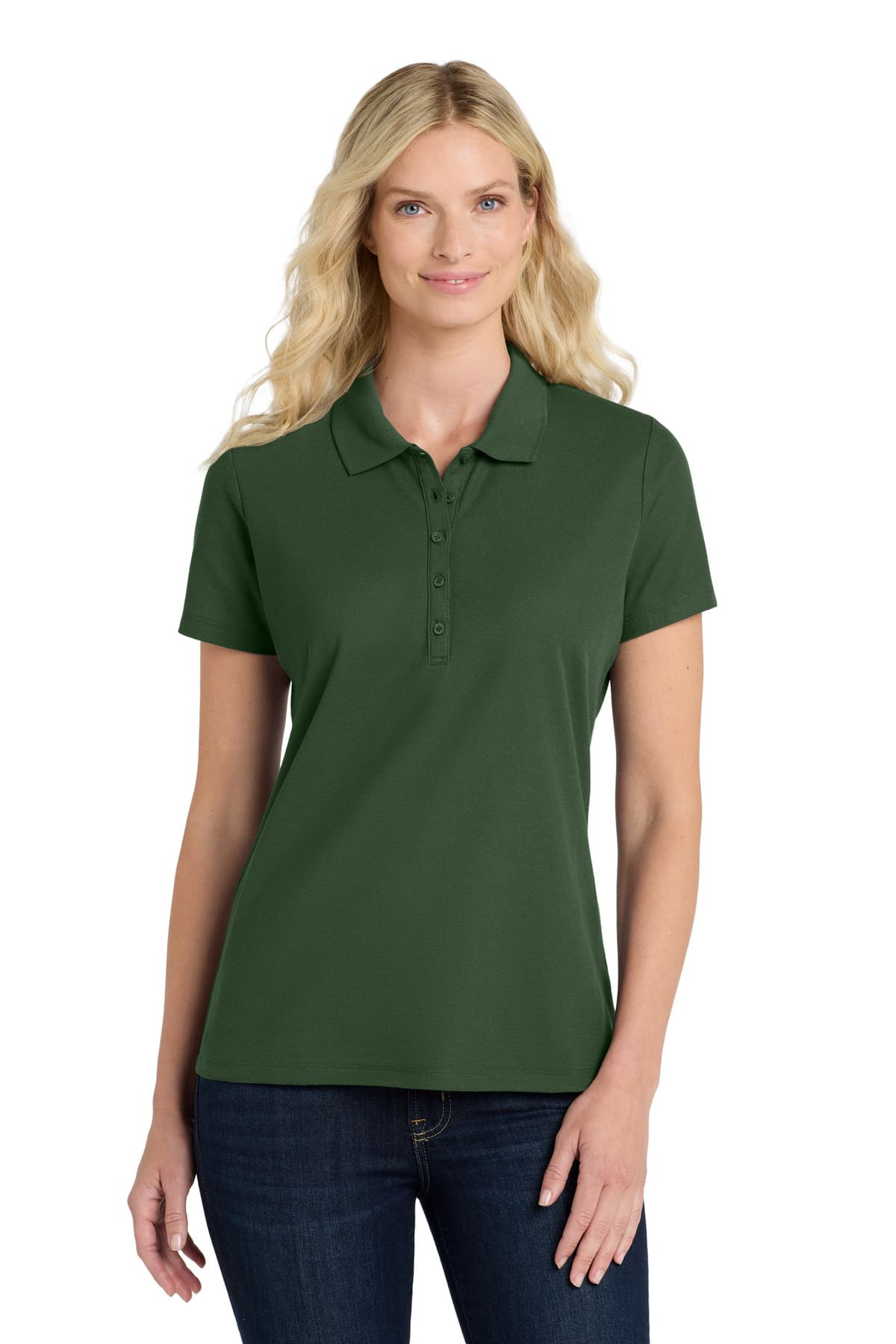 Port Authority ® Women's SuperPro React  Polo. LK810 thumbnail 3