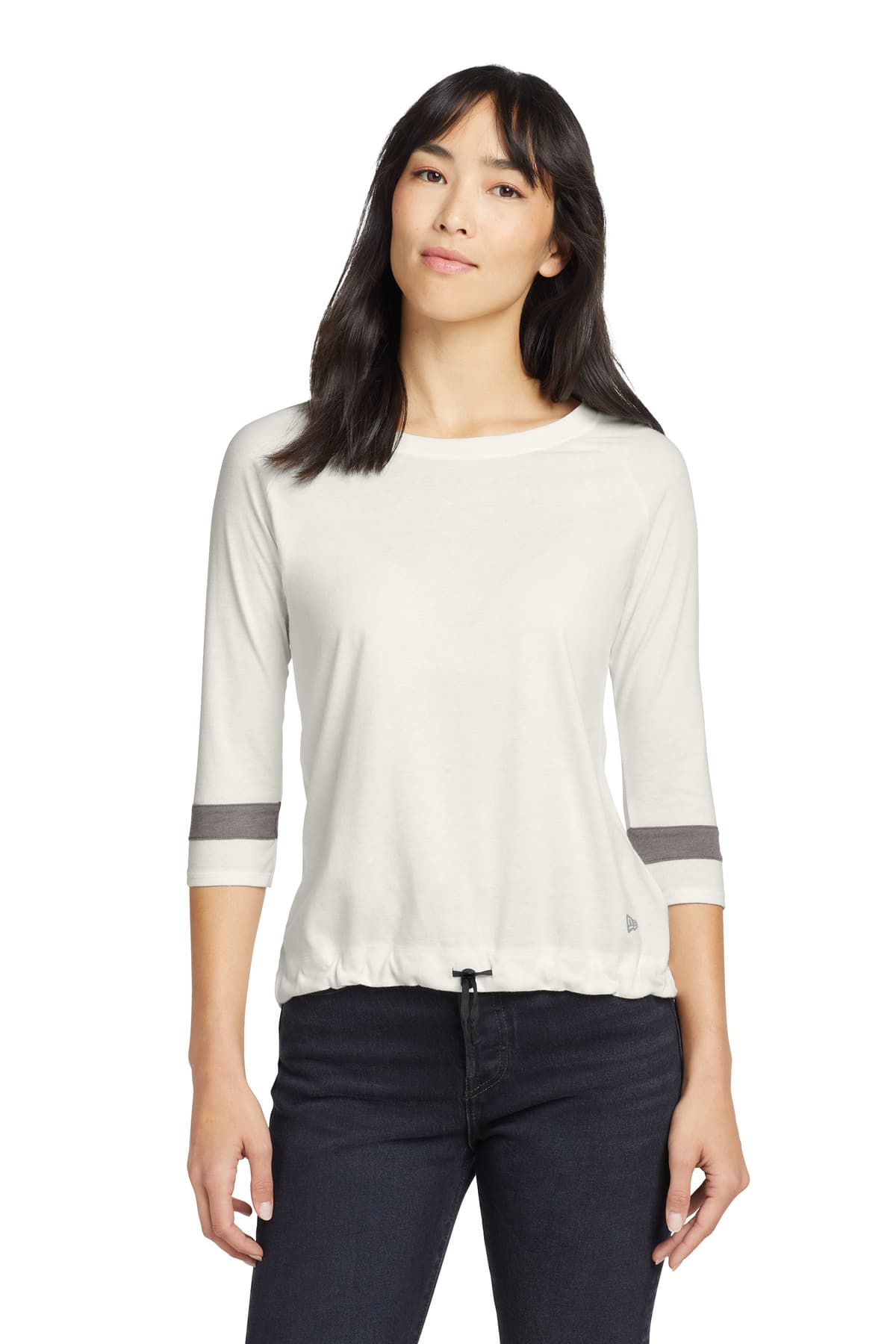 New Era ® Women's Tri-Blend 3/4-Sleeve Tee LNEA136 thumbnail 3