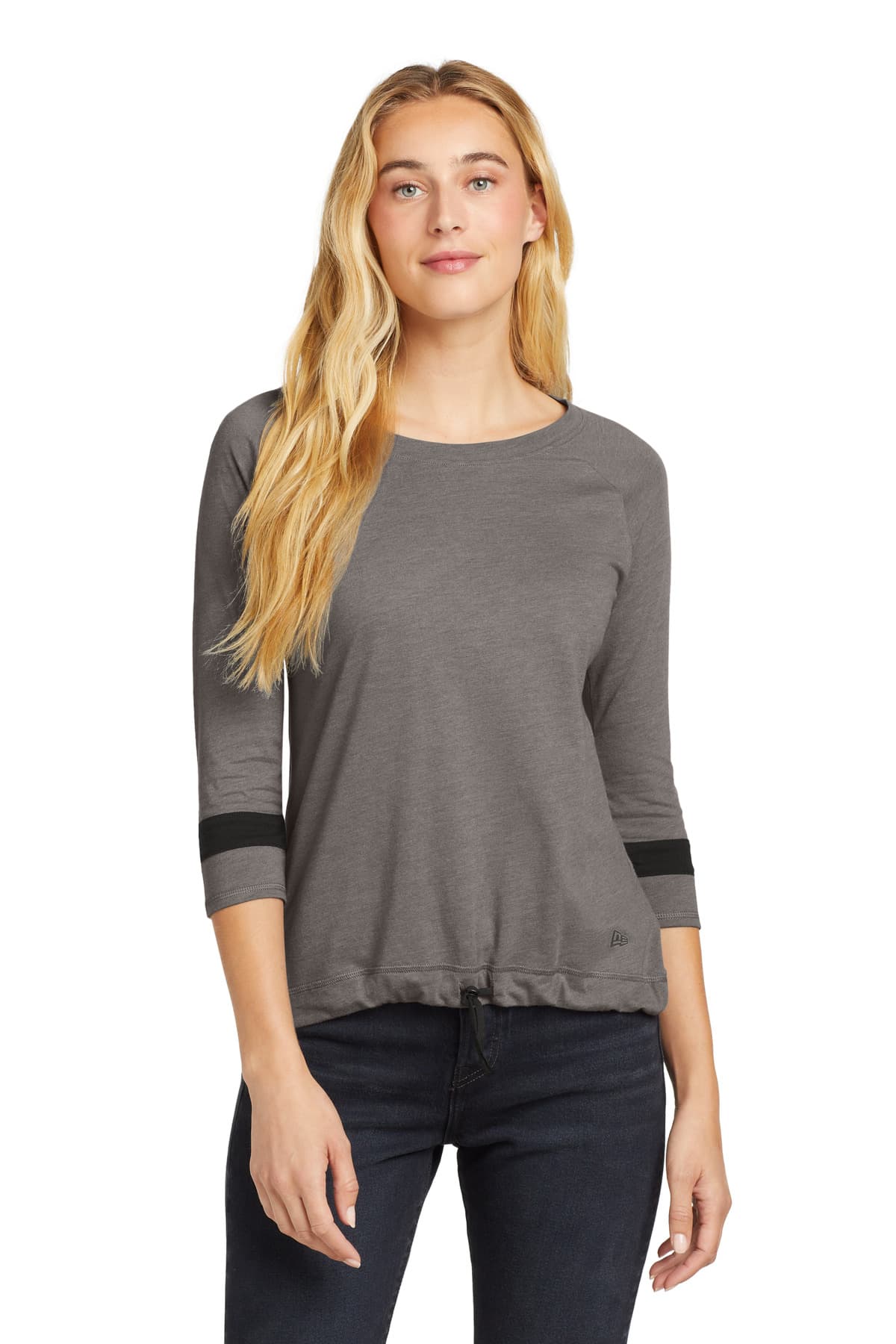 New Era ® Women's Tri-Blend 3/4-Sleeve Tee LNEA136 thumbnail 4
