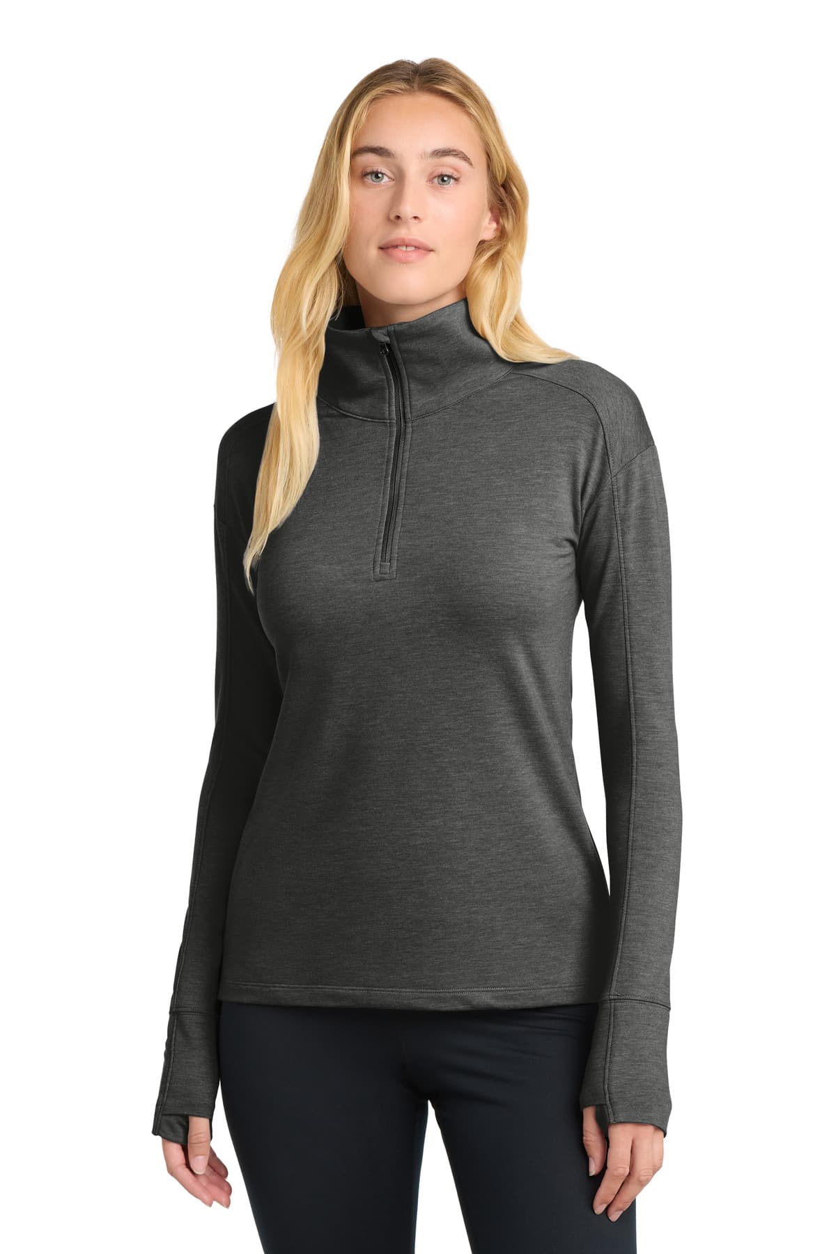 Sport-Tek ® Women's Sport-Wick ® Flex Fleece 1/4-Zip. LST561 thumbnail 3