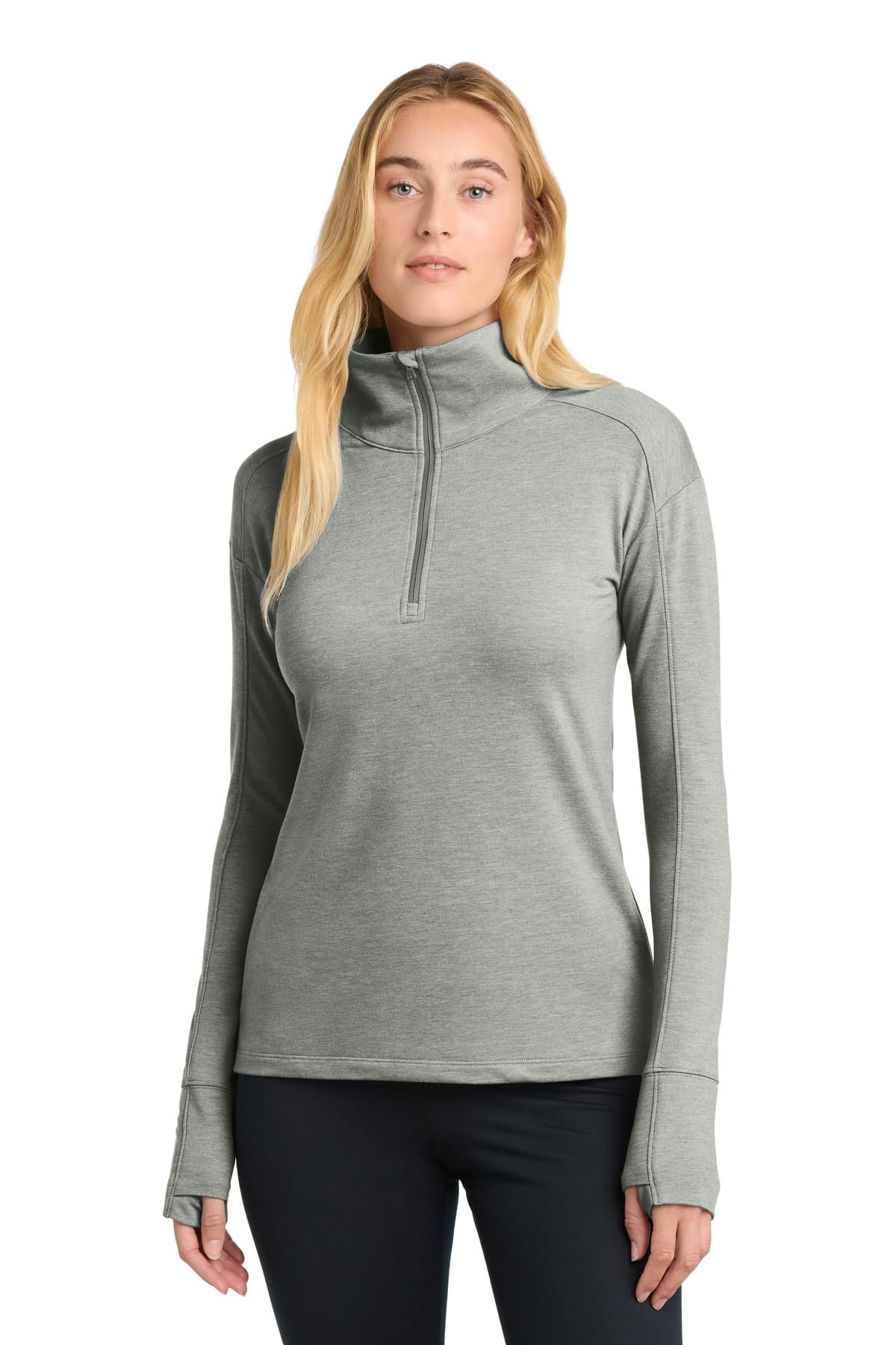 Sport-Tek ® Women's Sport-Wick ® Flex Fleece 1/4-Zip. LST561 thumbnail 4