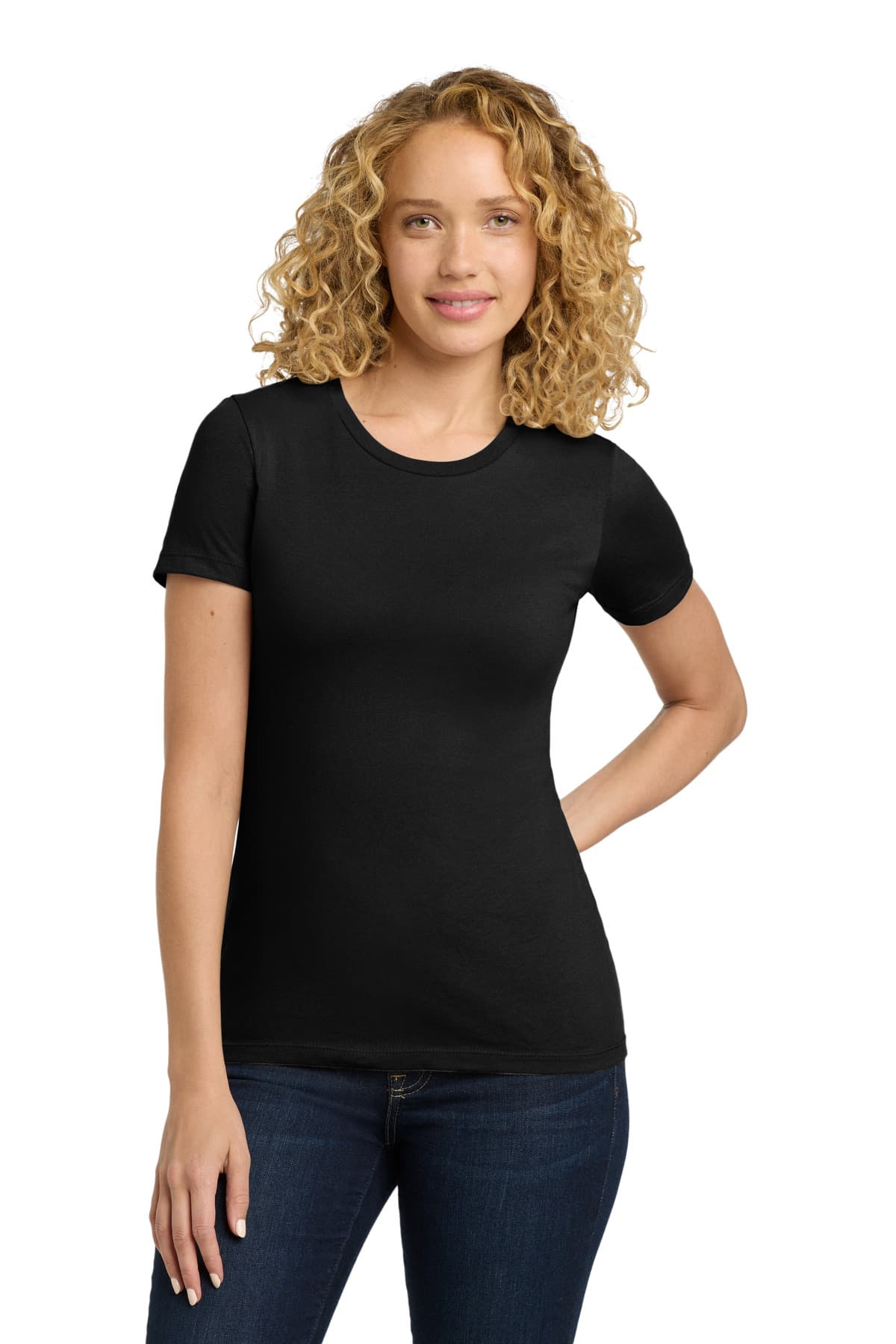 Next Level Apparel ® Women's Cotton Tee. NL3900 thumbnail 2