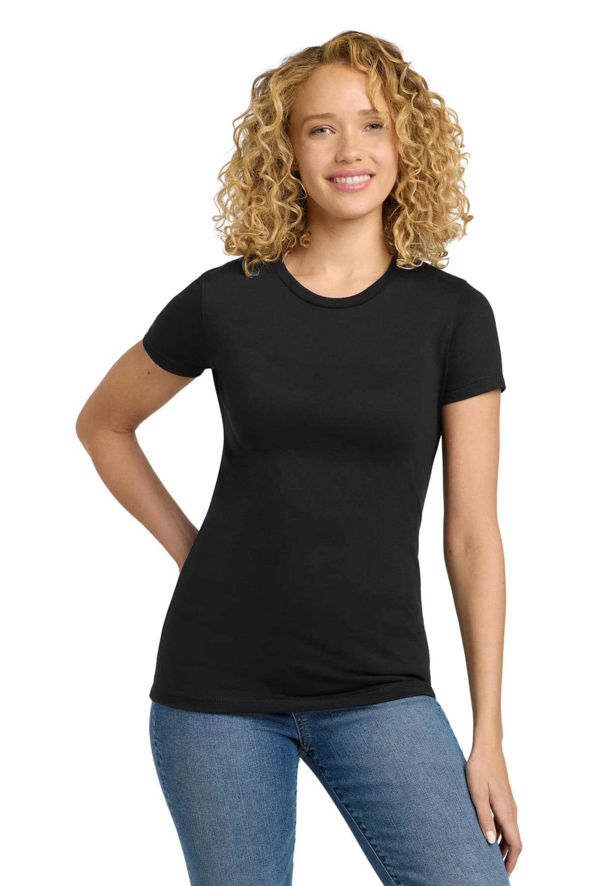 Next Level Apparel ® Women's CVC Tee. NL6610 thumbnail 2