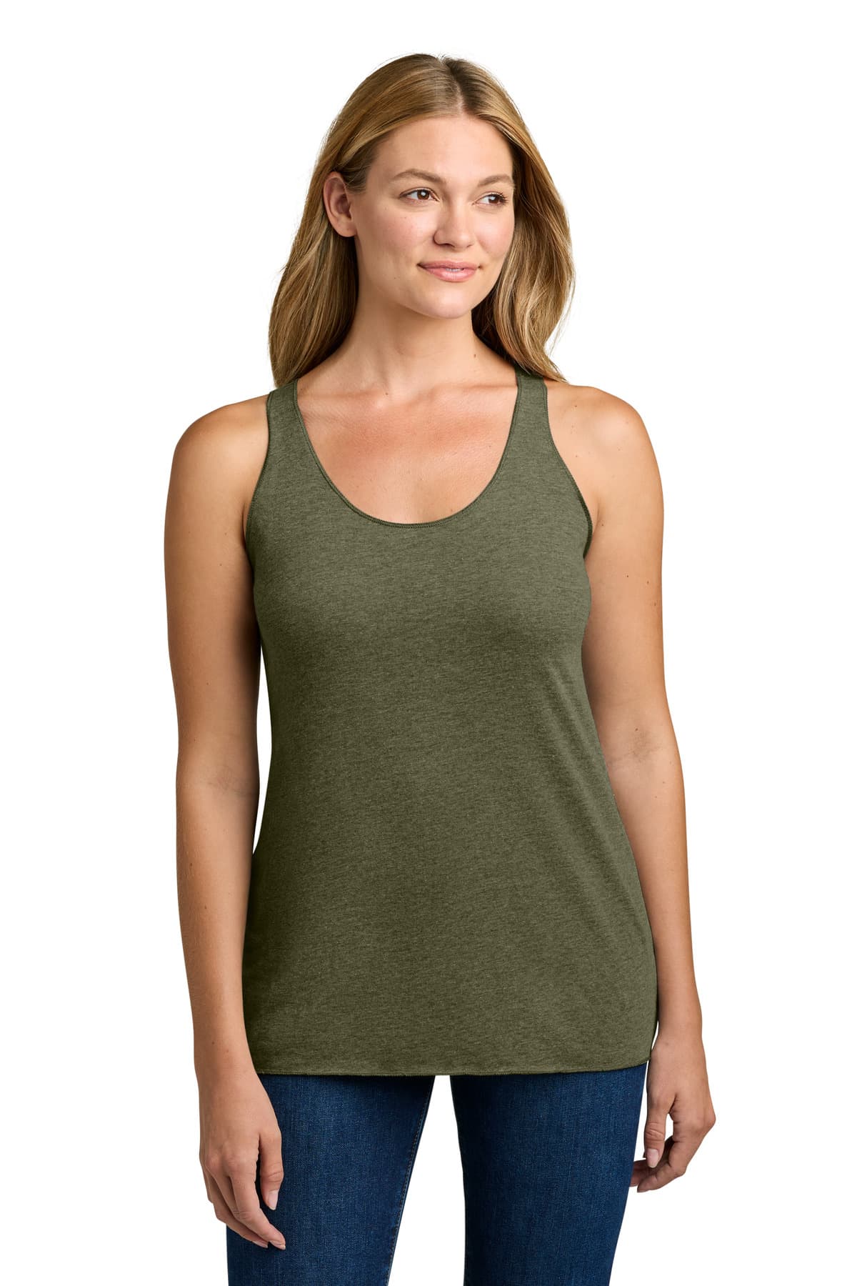 Next Level Apparel ® Women's Tri-Blend Racerback Tank. NL6733 thumbnail 3