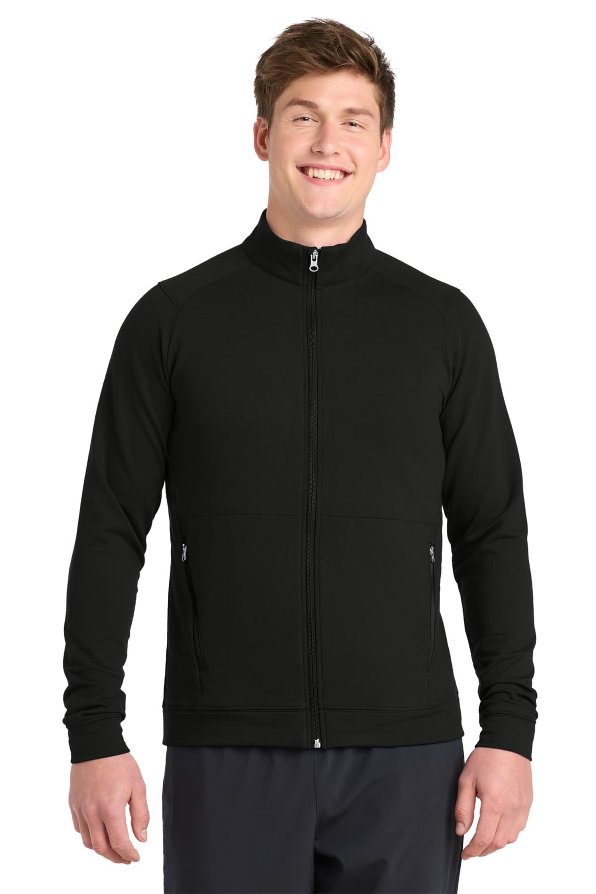 Sport-Tek ® Sport-Wick ® Flex Fleece Full-Zip. ST560 thumbnail 2