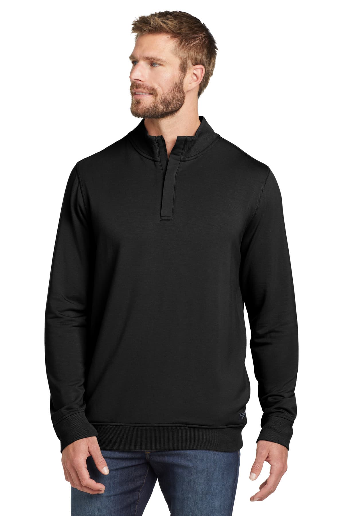 TravisMathew Newport 1/4-Zip Fleece. TM1MU419 thumbnail 2