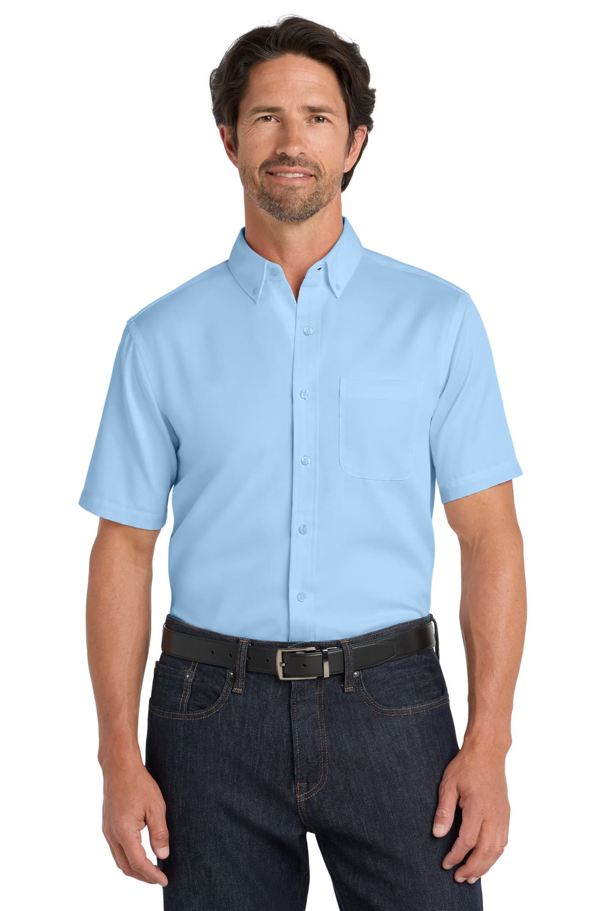 Port Authority ® Short Sleeve SuperPro React  Twill Shirt. W809 thumbnail 3