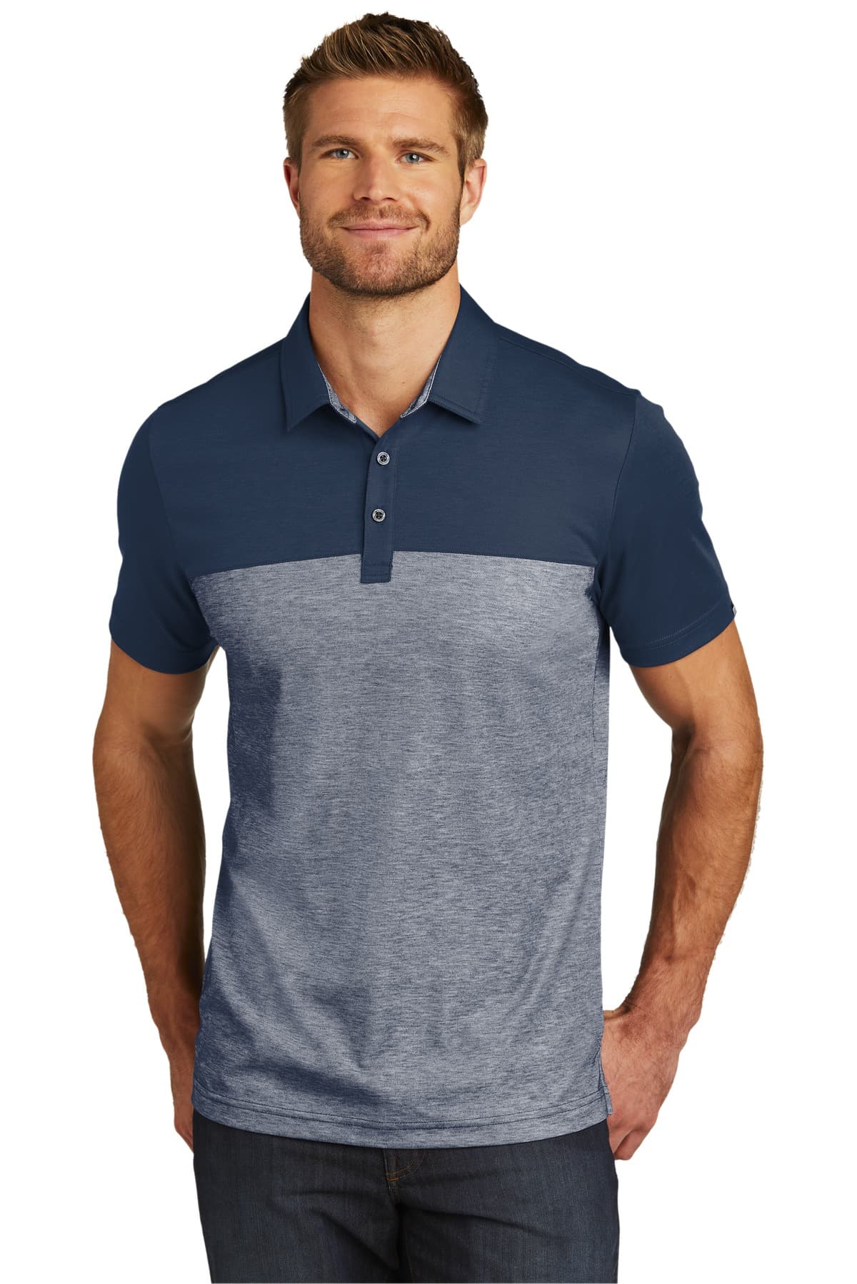 TravisMathew Oceanside Blocked Polo. TM1MU414 thumbnail 3