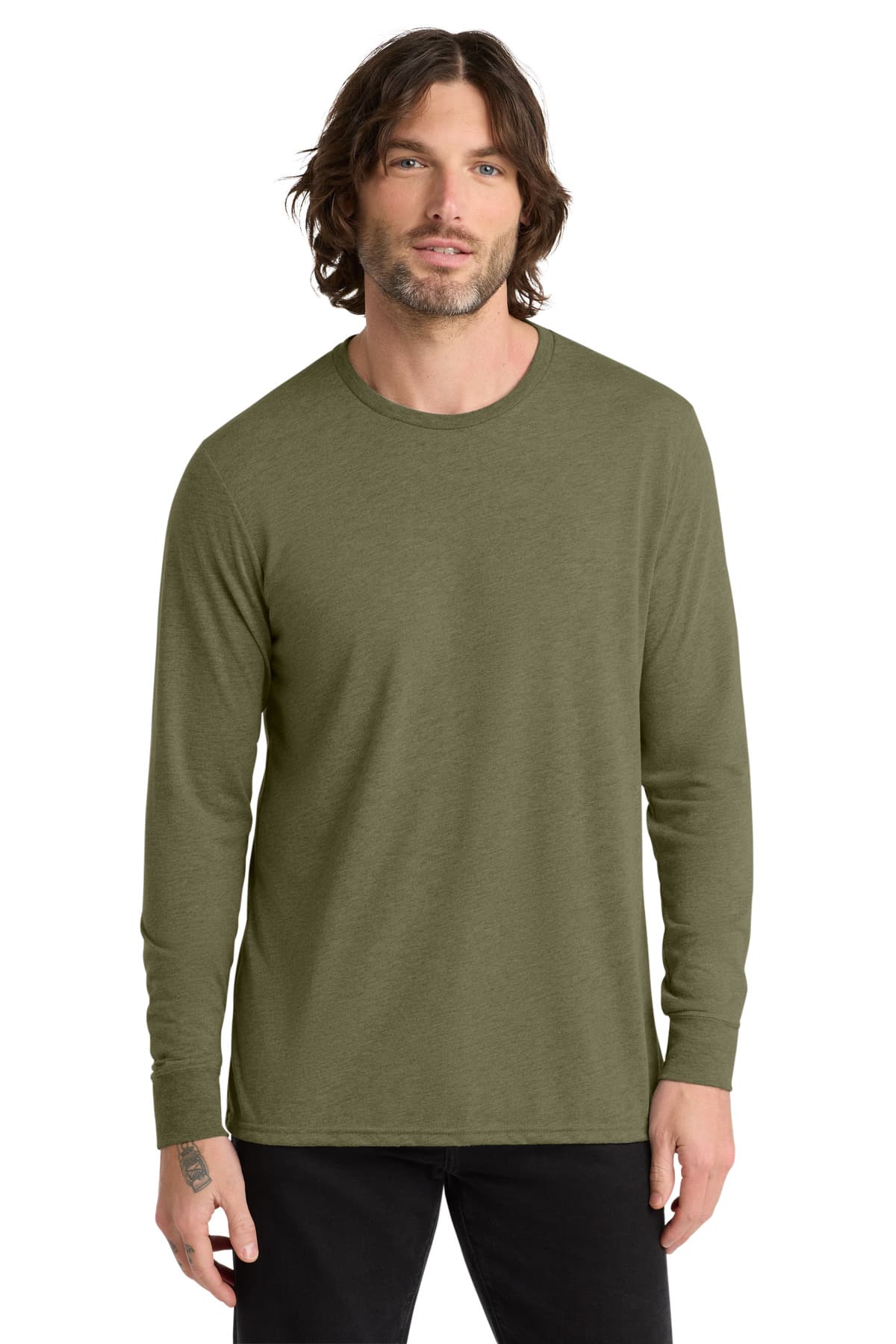 Allmade ® Unisex Tri-Blend Long Sleeve Tee AL6004 thumbnail 5
