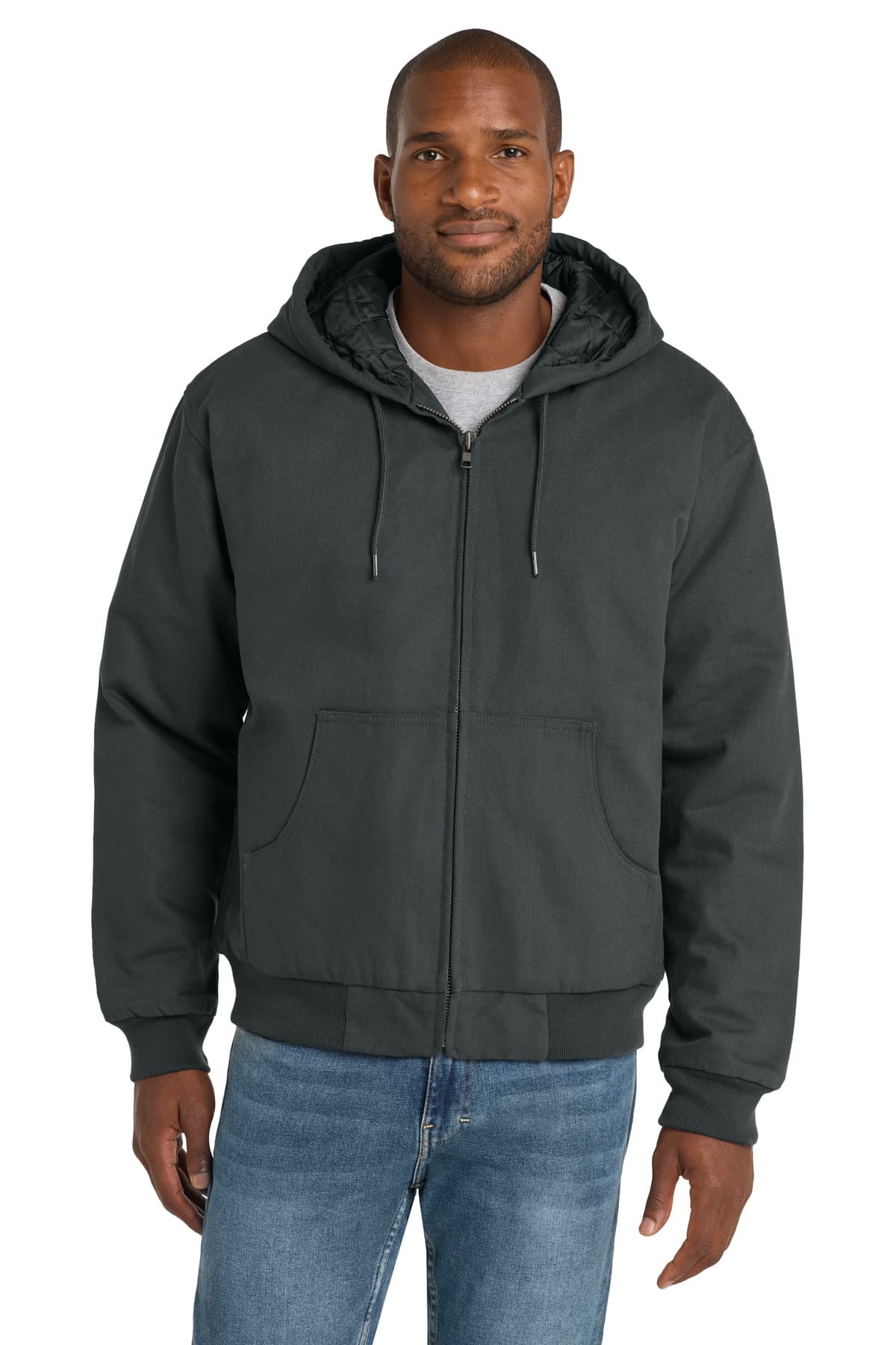 CornerStone ® - Duck Cloth Hooded Work Jacket. J763H thumbnail 5