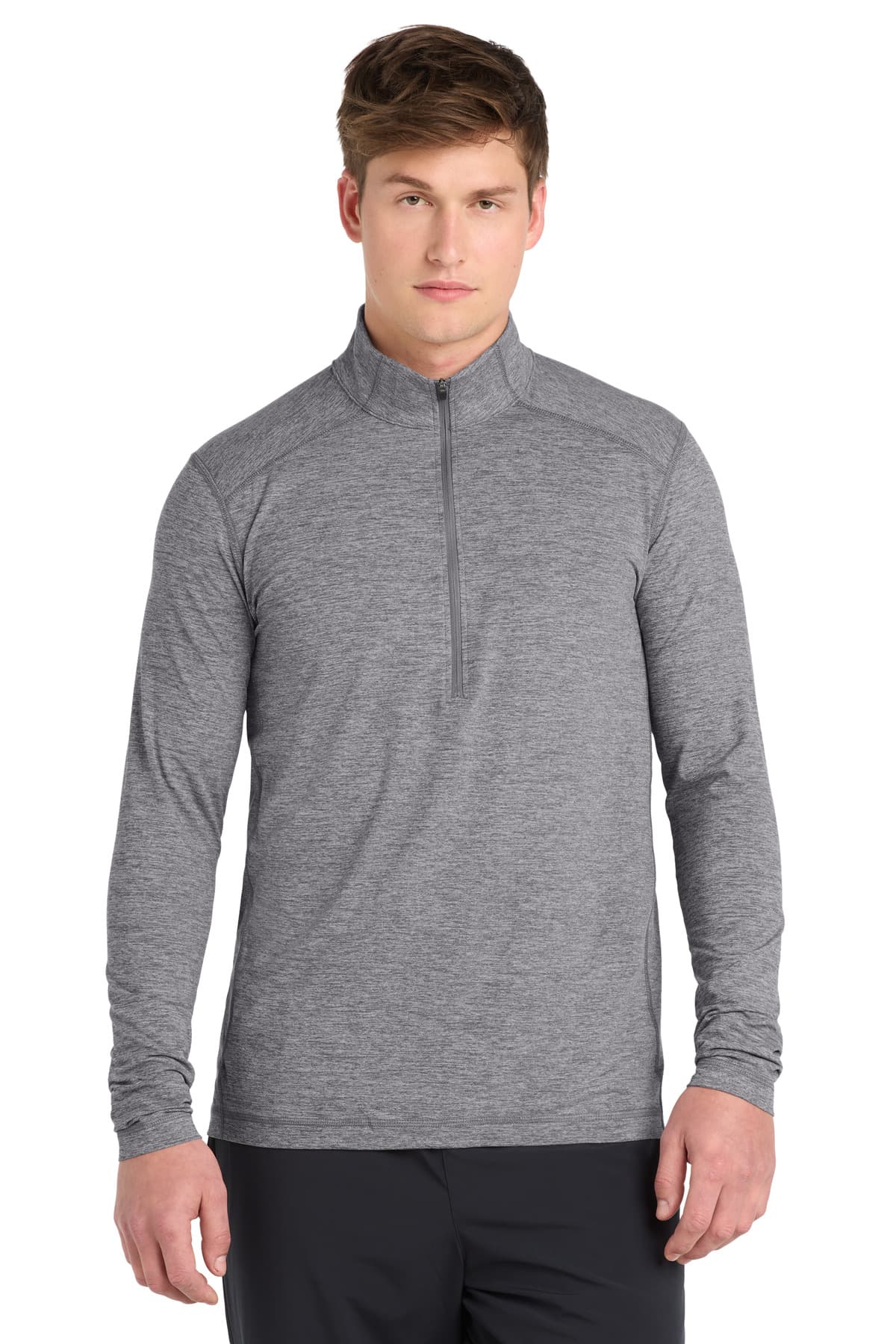 Sport-Tek ® Exchange 1.5 Long Sleeve 1/2-Zip. ST711 thumbnail 2