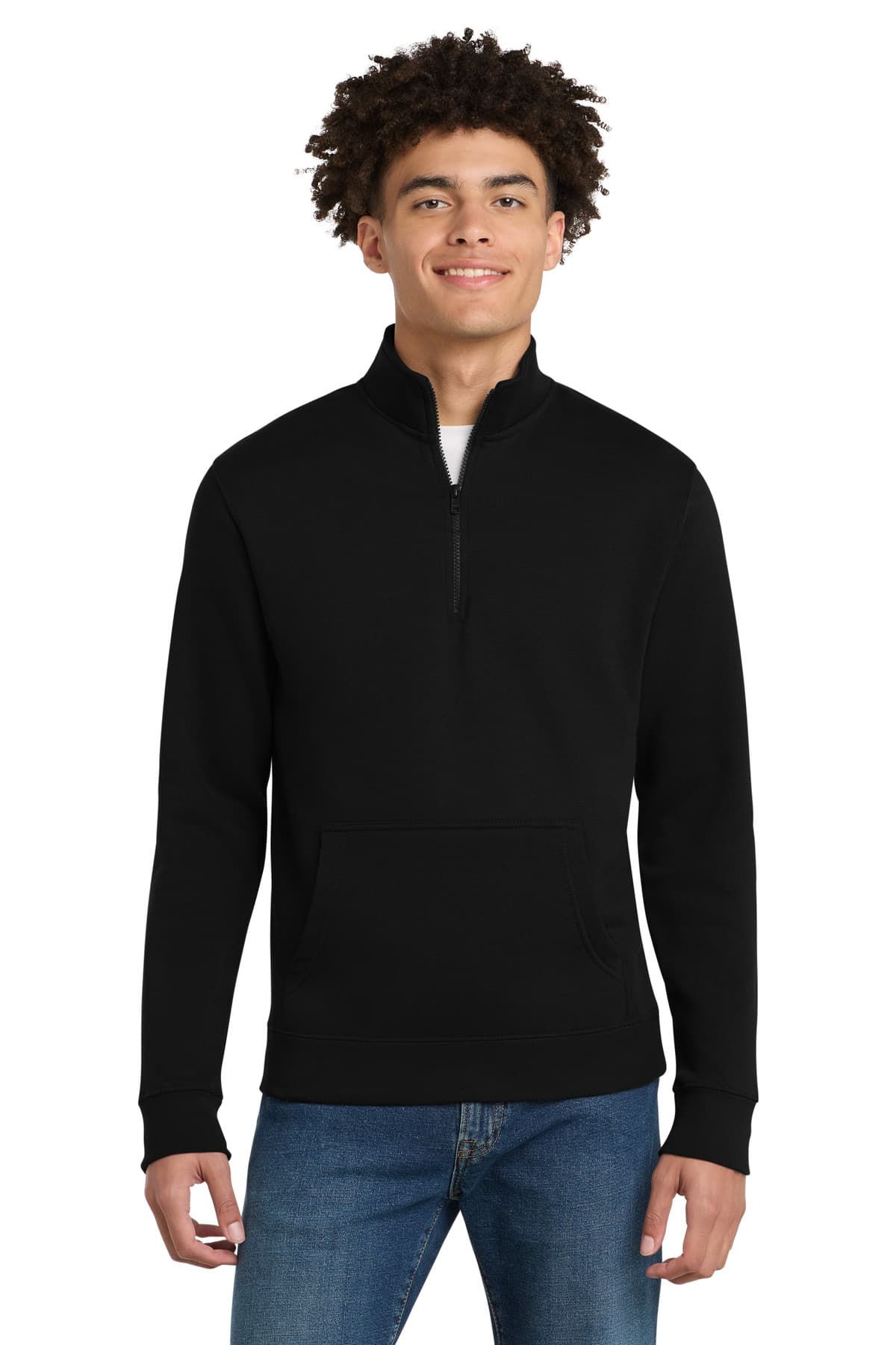 District ® V.I.T.  Fleece 1/4-Zip DT6106 thumbnail 2