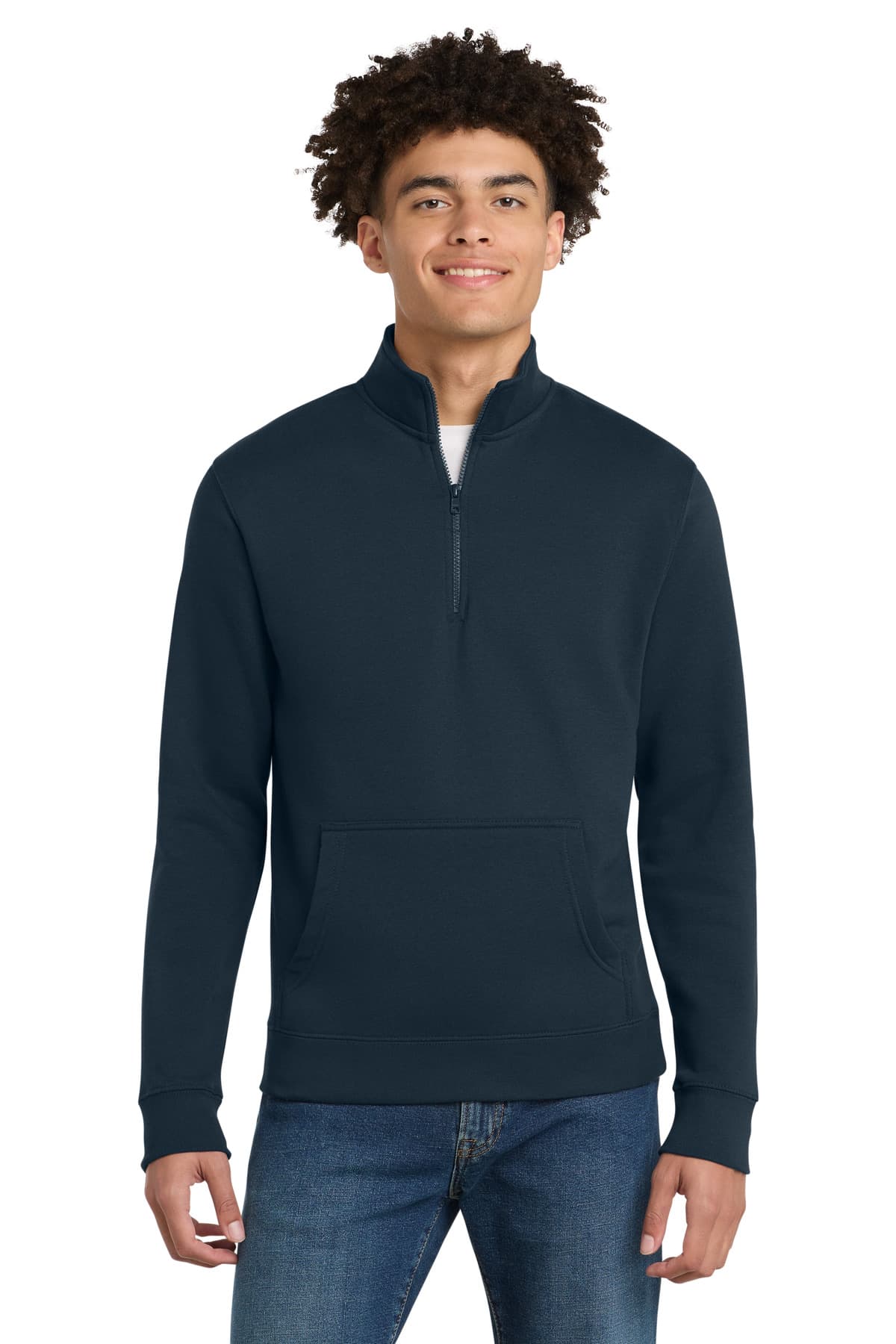 District ® V.I.T.  Fleece 1/4-Zip DT6106 thumbnail 5
