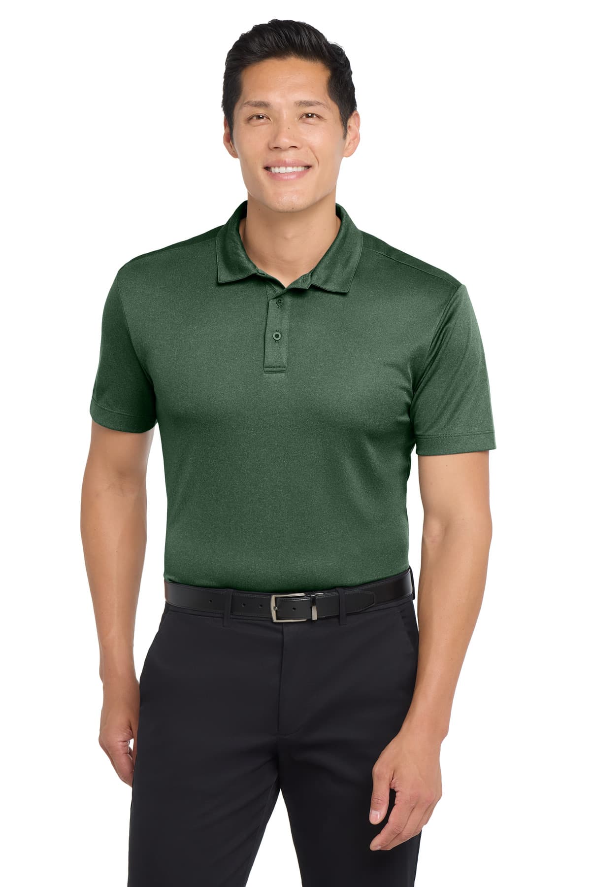 Port Authority ® Heathered Silk Touch  Performance Polo. K542 thumbnail 3