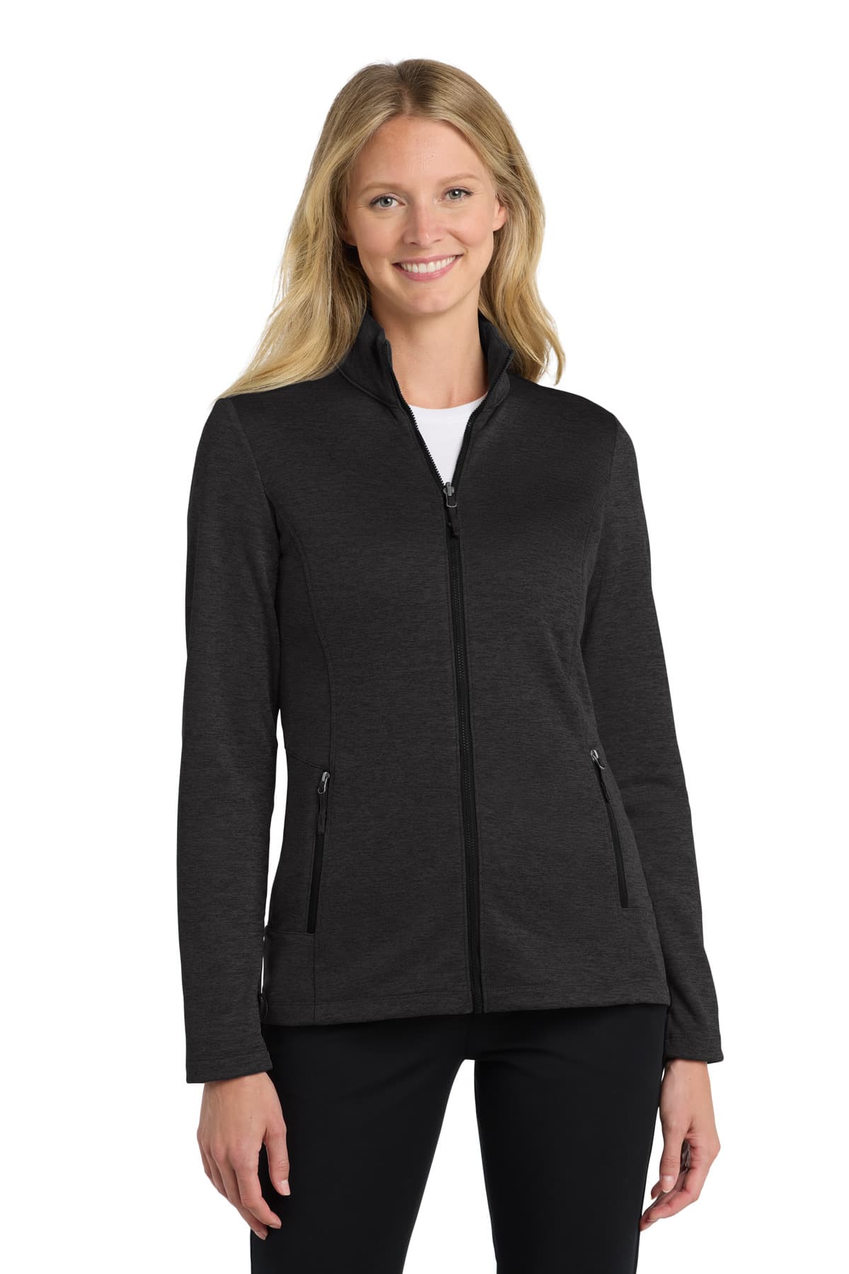 Port Authority ® Women's Collective Striated Fleece Jacket. L905 thumbnail 2