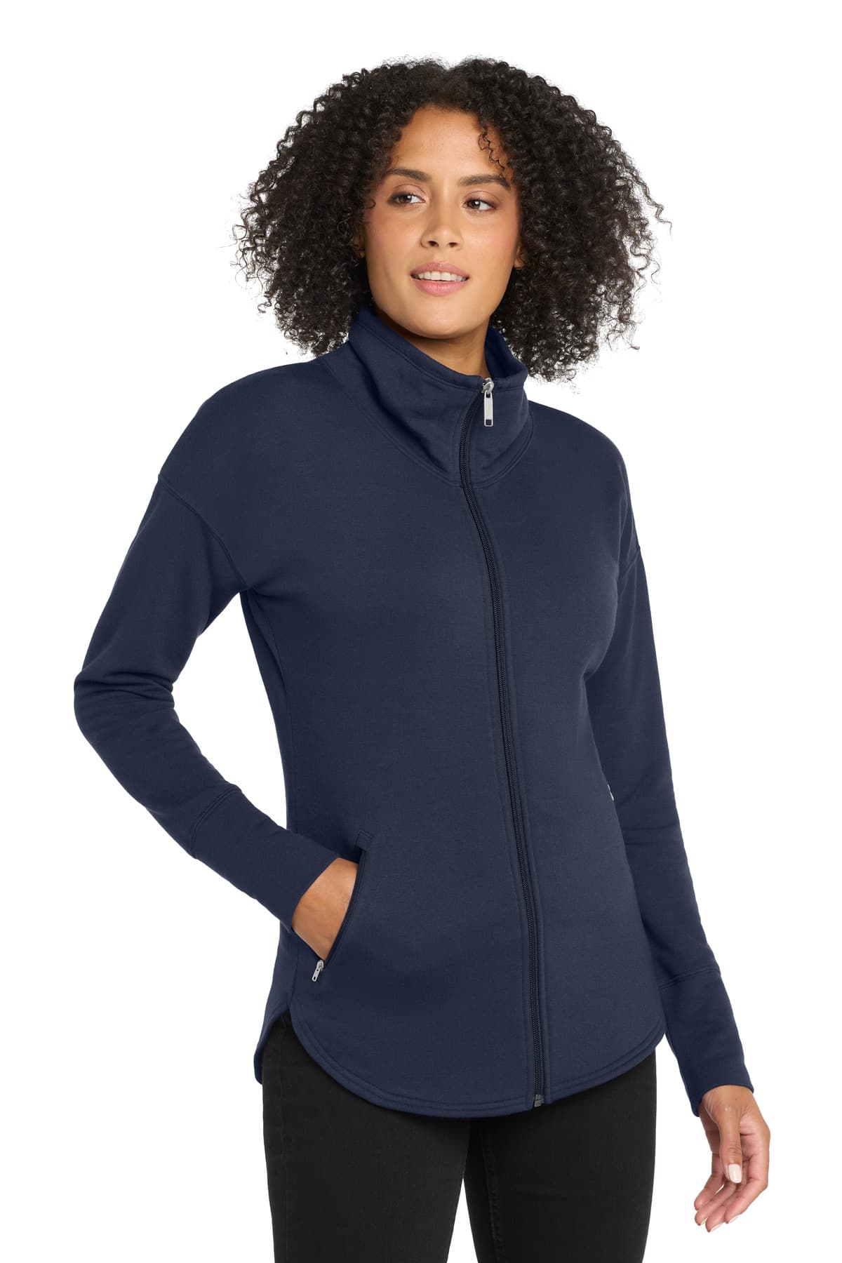 OGIO ® Women's Luuma Full-Zip Fleece. LOG812 thumbnail 4