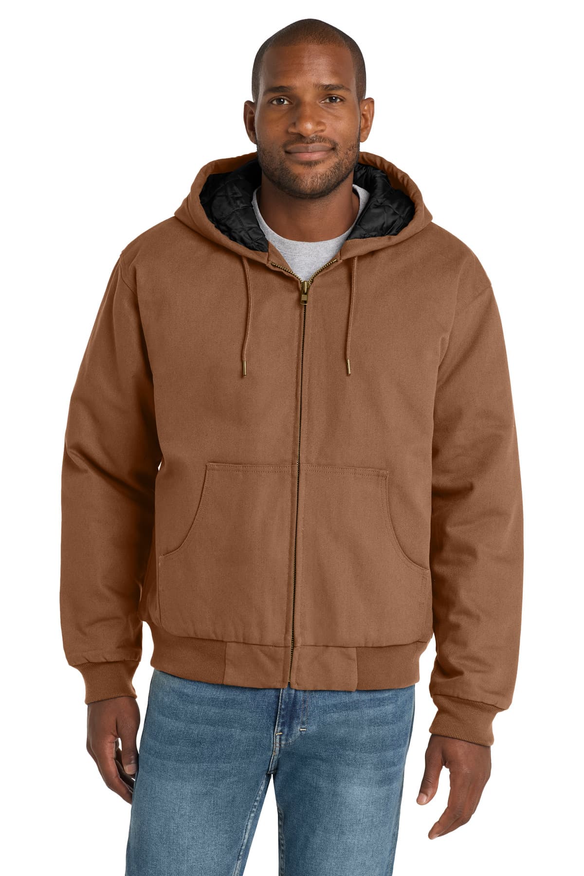 CornerStone ® - Duck Cloth Hooded Work Jacket. J763H thumbnail 2