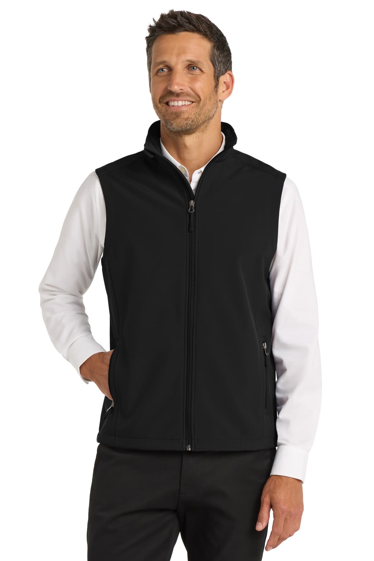 Port Authority ® Core Soft Shell Vest. J325 thumbnail 3