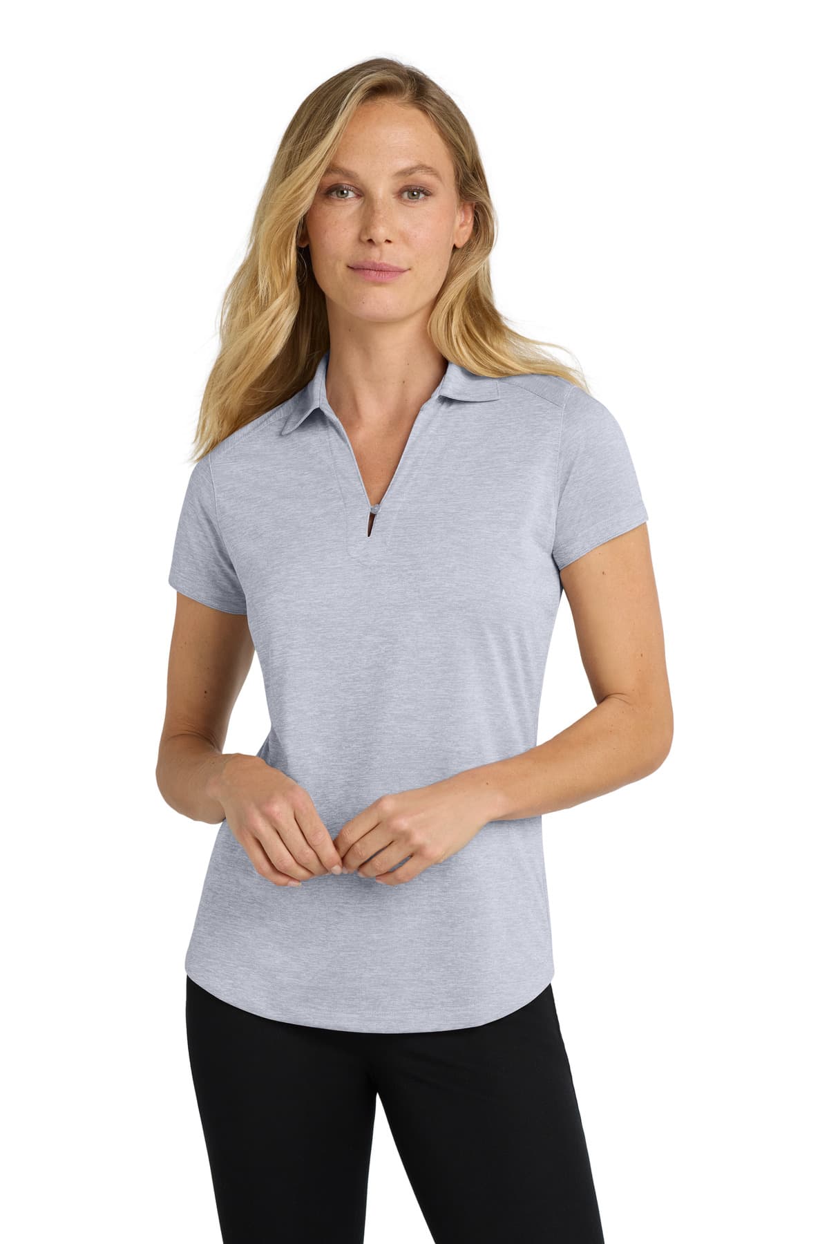 Port Authority ® Women's Digi Heather Performance Polo. L574 thumbnail 4