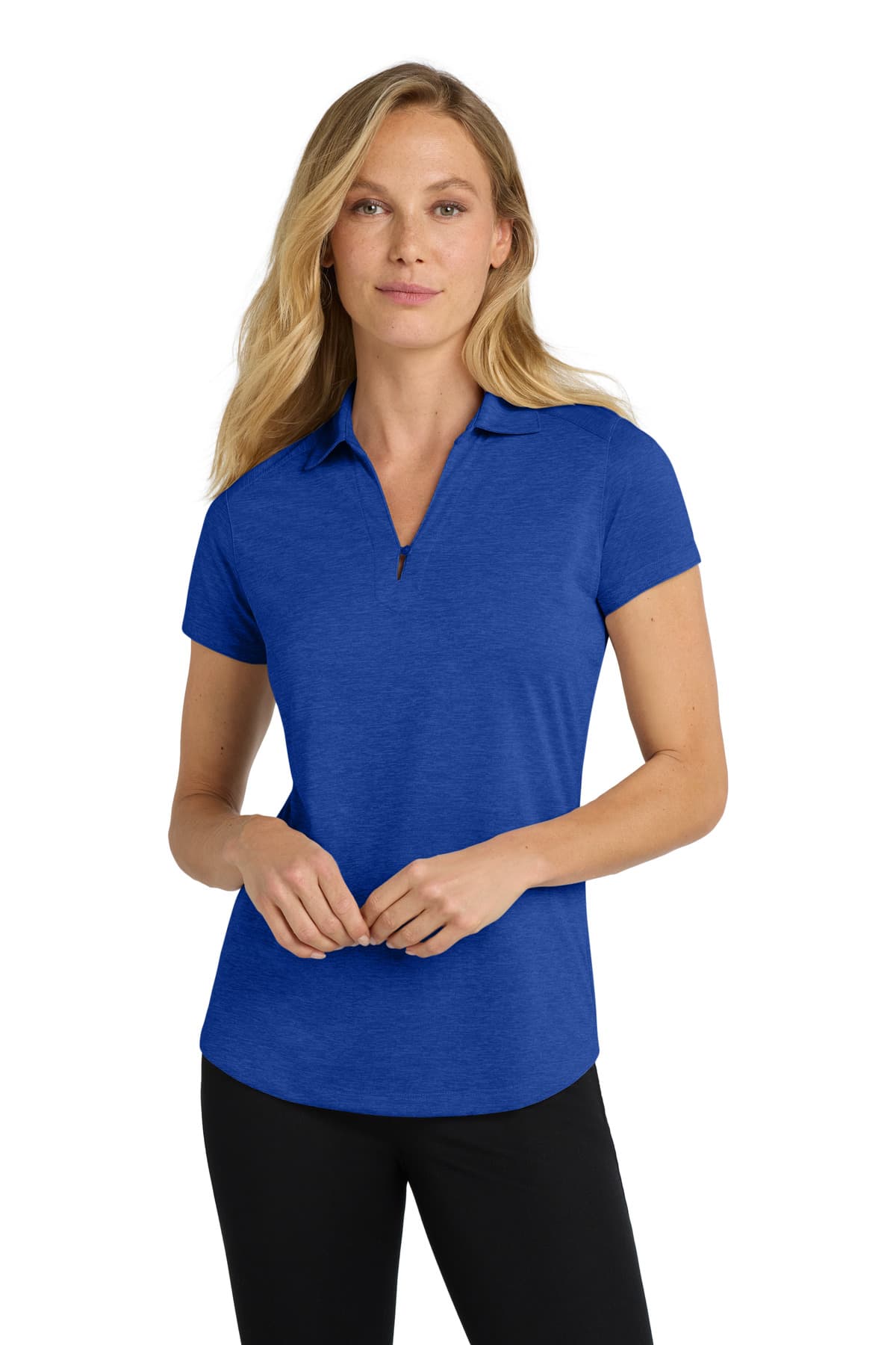 Port Authority ® Women's Digi Heather Performance Polo. L574 thumbnail 5