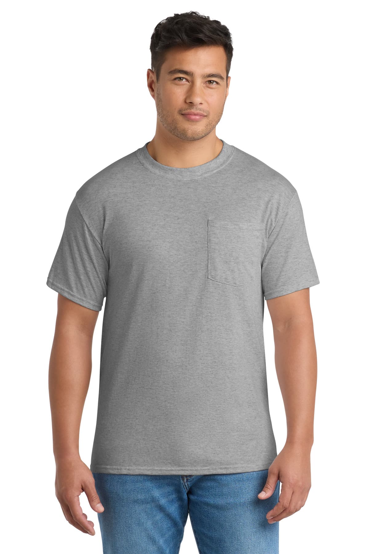 Port & Co  Core Blend Pocket Tee. PC55P thumbnail 3