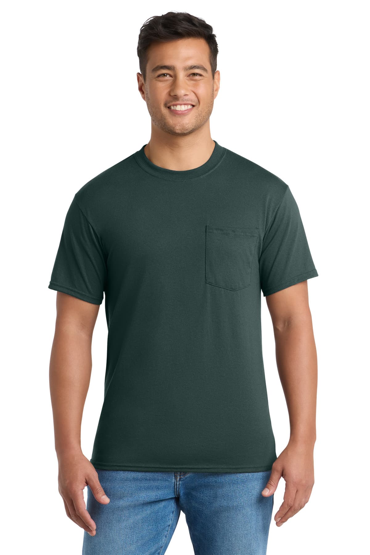 Port & Co  Core Blend Pocket Tee. PC55P thumbnail 4