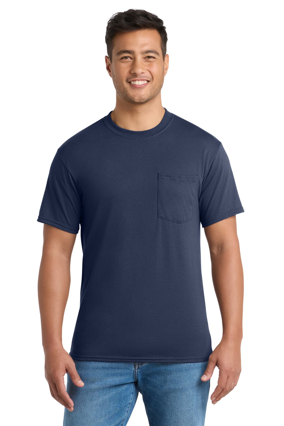 Port & Co  Core Blend Pocket Tee. PC55P thumbnail 5