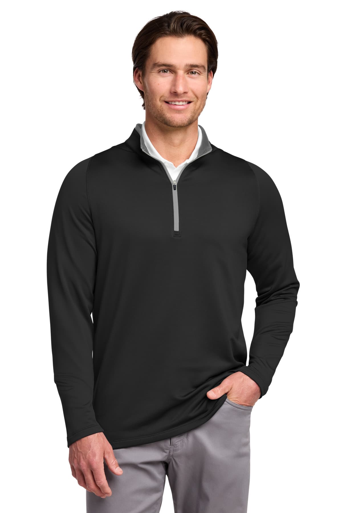 Nike Dri-FIT Stretch 1/2-Zip Cover-Up. 779795 thumbnail 2