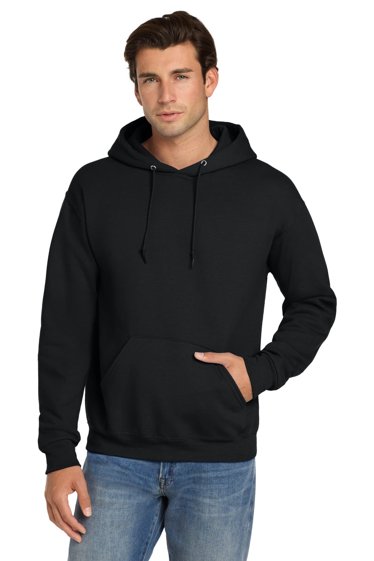 Jerzees ® Super Sweats ® NuBlend ® - Pullover Hooded Sweatshirt. 4997M thumbnail 3