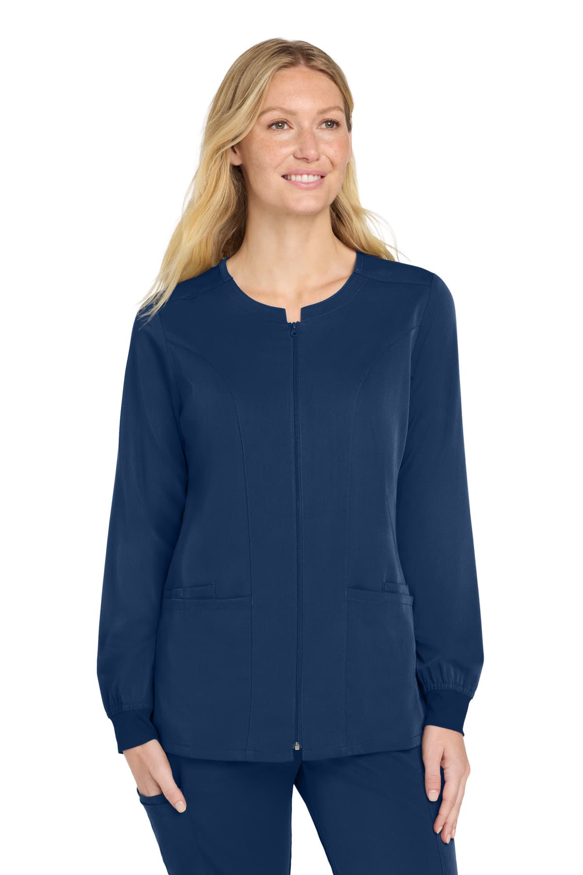 Wink ® Women's Premiere Flex  Full-Zip Scrub Jacket WW4088 thumbnail 4