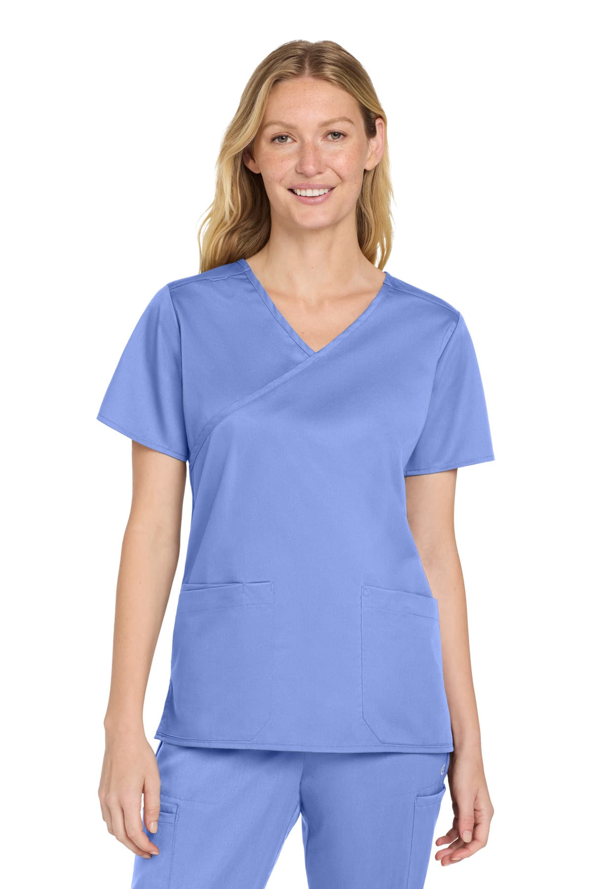 Wink ® Women's WorkFlex  Mock Wrap Top WW4760 thumbnail 3