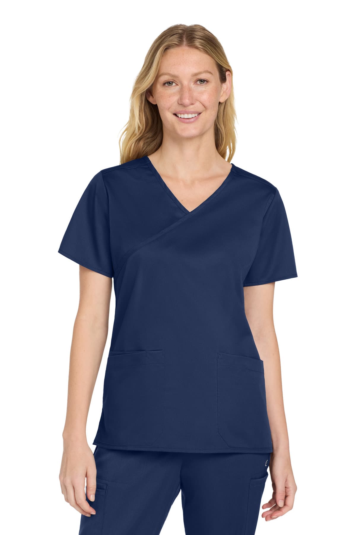 Wink ® Women's WorkFlex  Mock Wrap Top WW4760 thumbnail 4