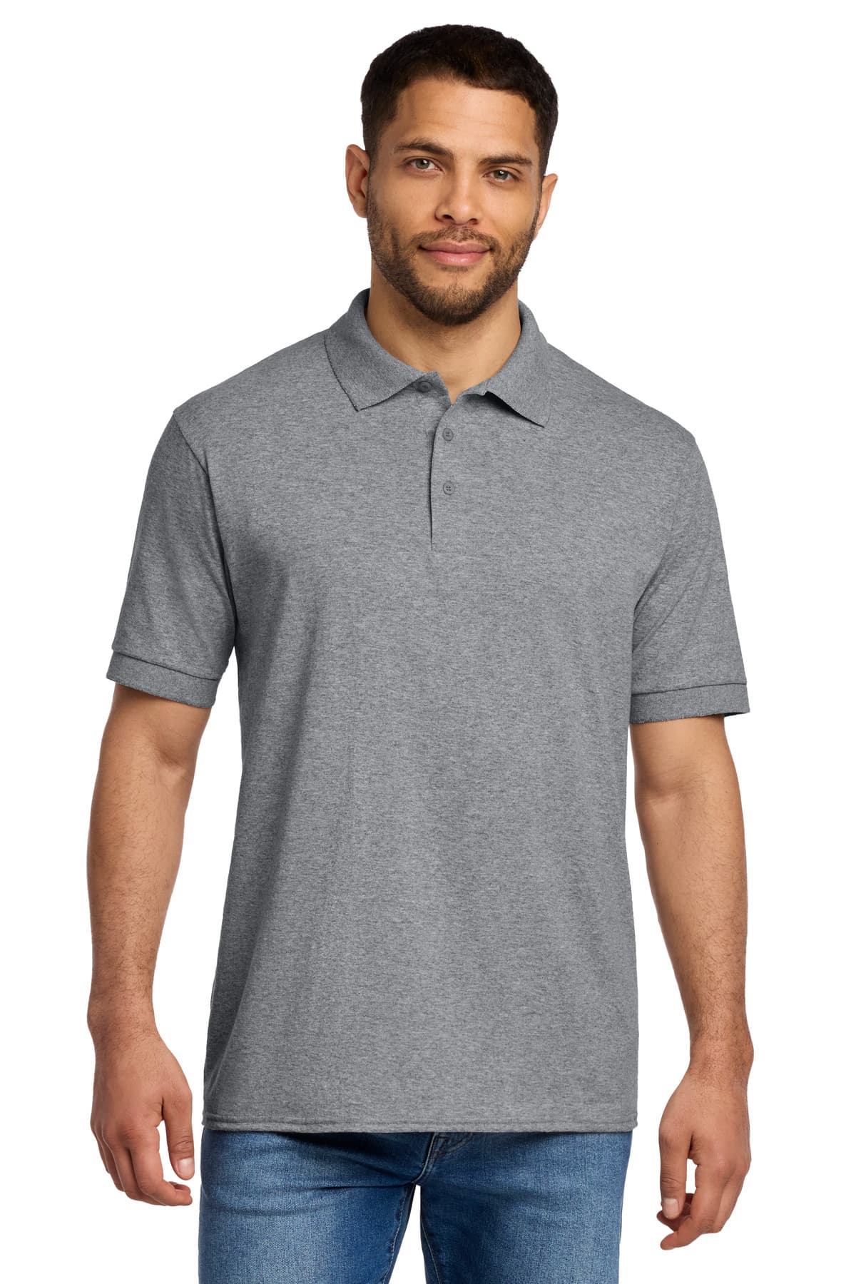 Port & Co  Tall Core Blend Jersey Knit Polo. KP55T thumbnail 3