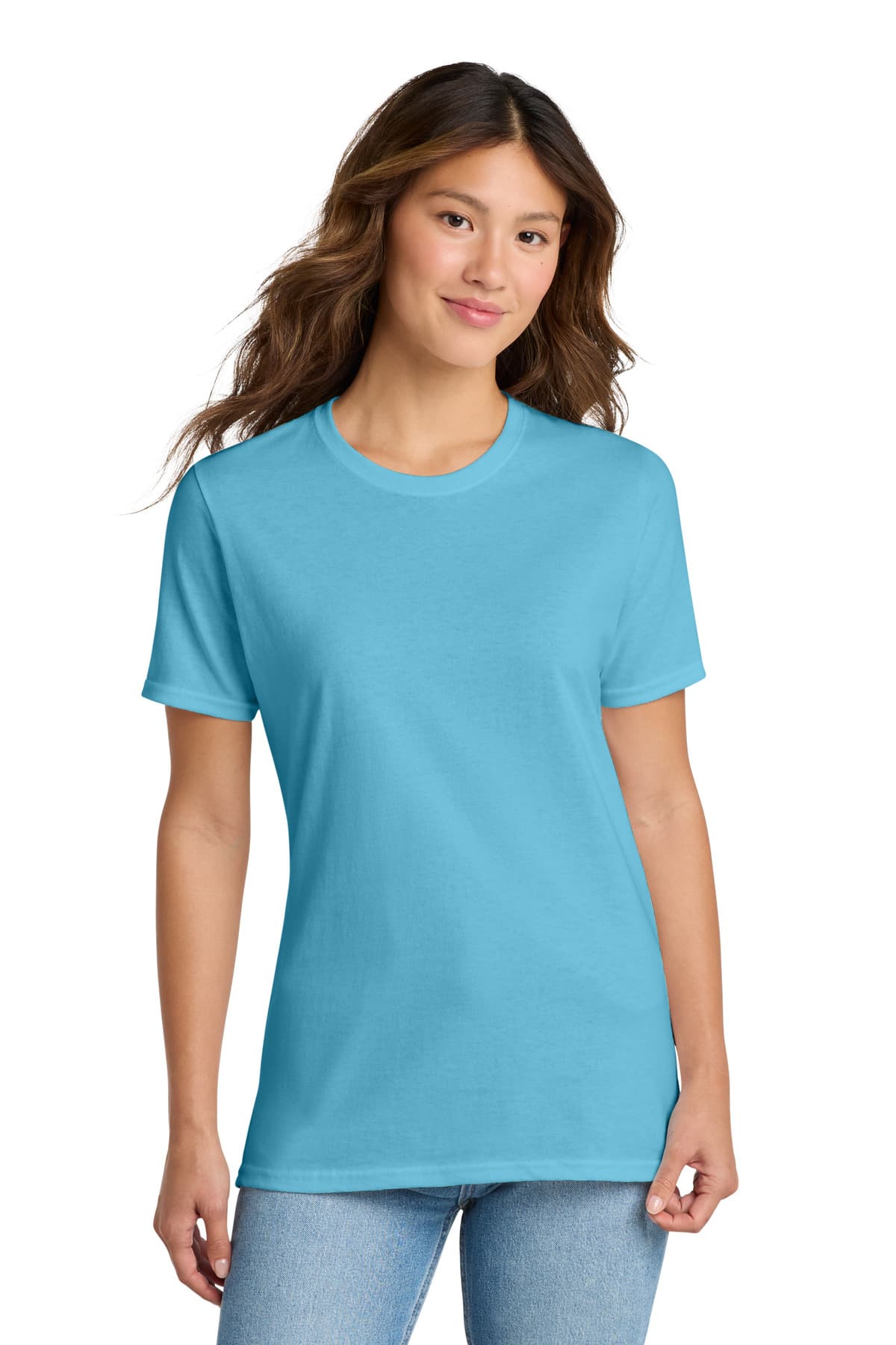 Port & Co  Women's Core Cotton Tee. LPC54 thumbnail 2