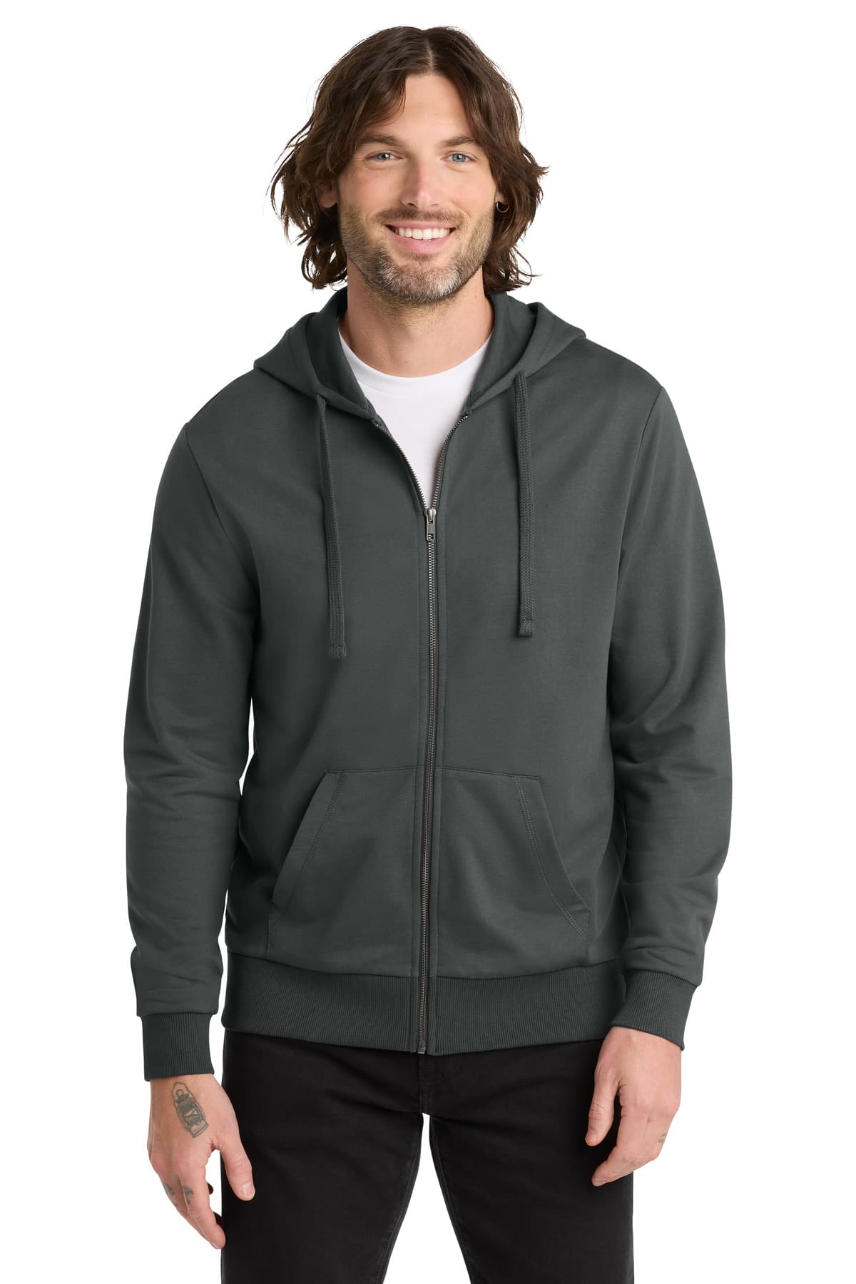 Allmade ® Unisex Organic French Terry Full-Zip Hoodie AL4002 thumbnail 5