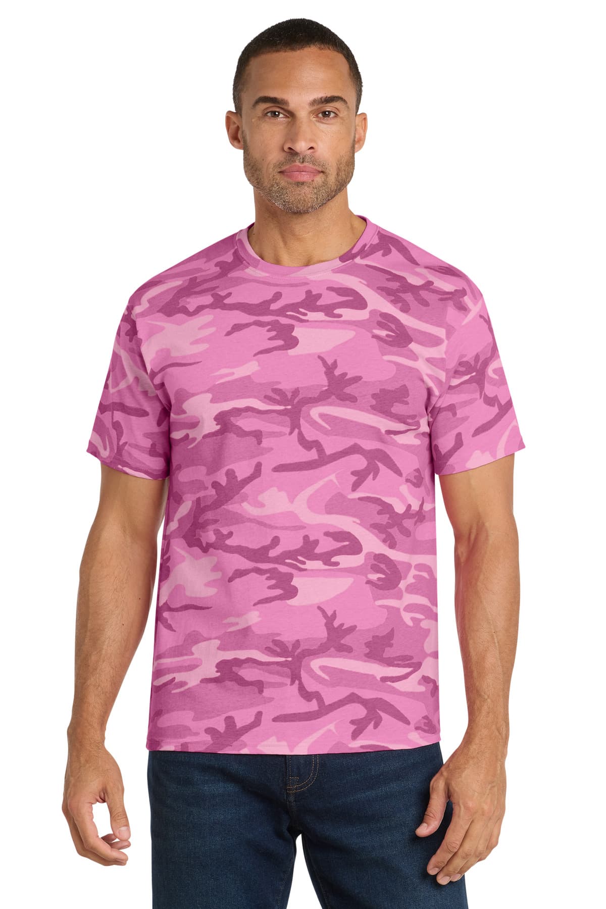 Port & Co  Core Cotton Camo Tee. PC54C thumbnail 4