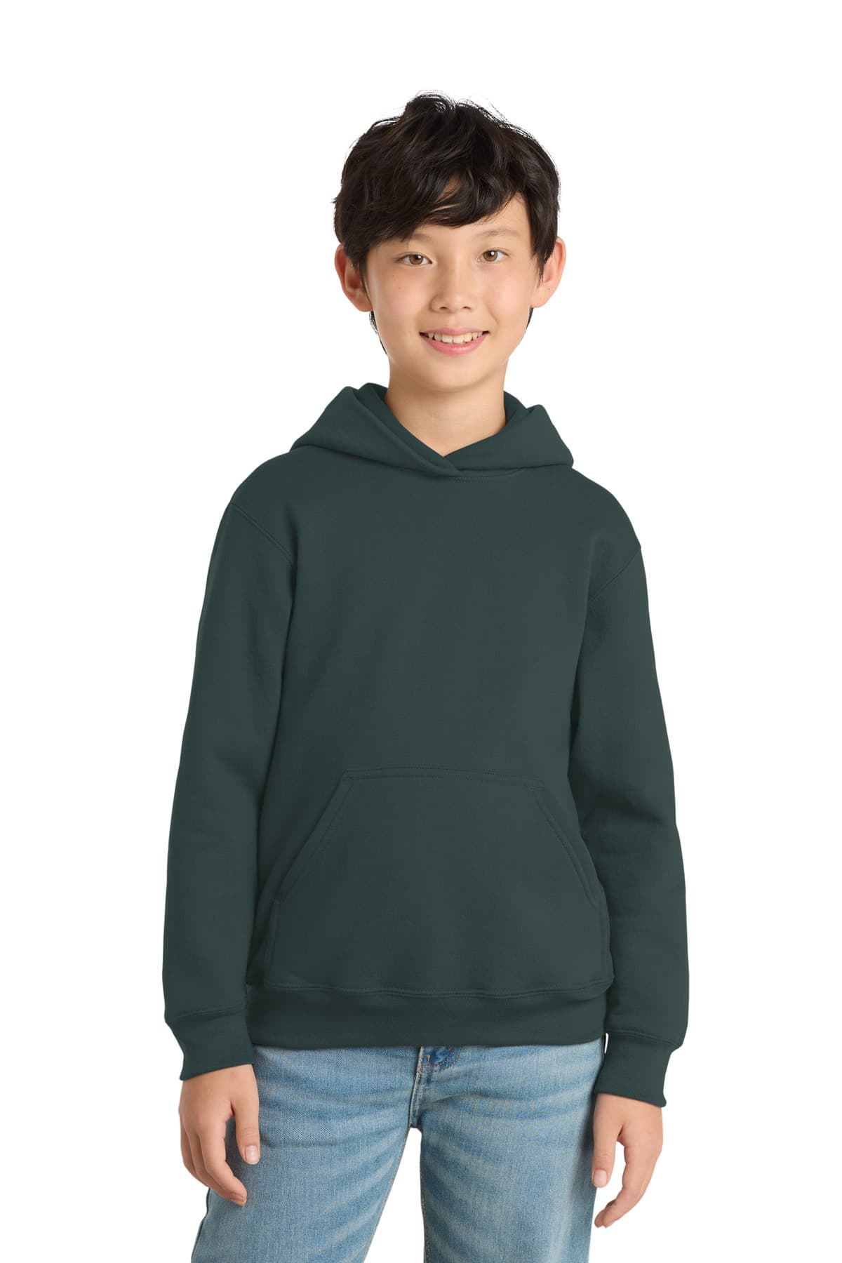 Port & Co  Youth Core Fleece Pullover Hooded Sweatshirt. PC90YH thumbnail 4