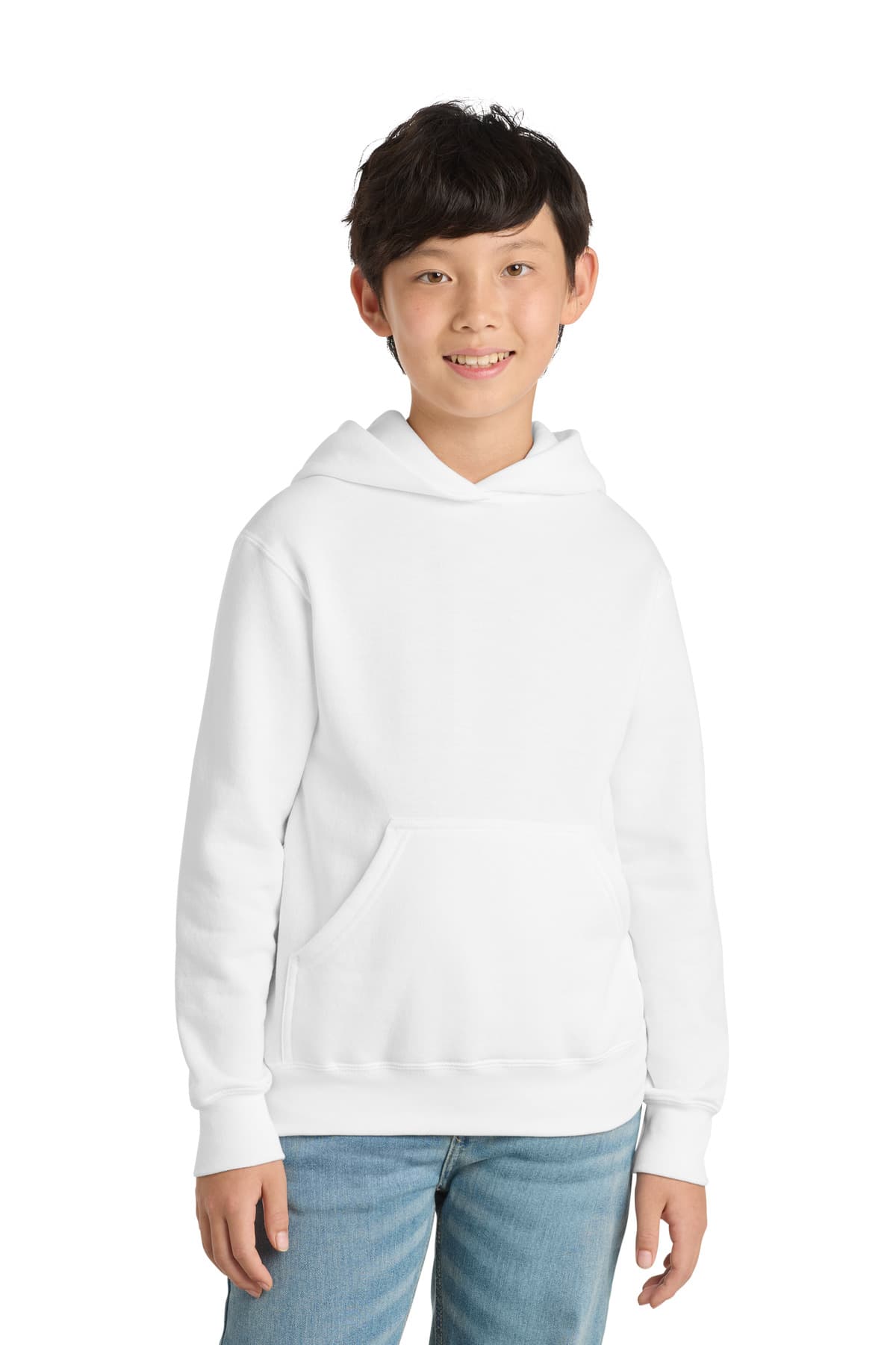 Port & Co ™ Youth Core Fleece Pullover Hooded Sweatshirt. PC90YH thumbnail 4