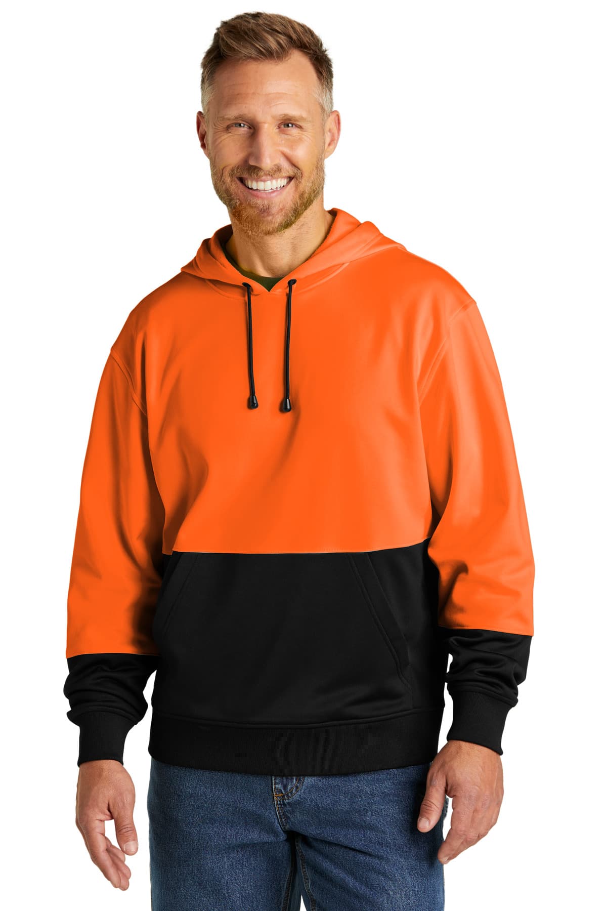 CornerStone ® Enhanced Visibility Fleece Pullover Hoodie CSF01 thumbnail 2