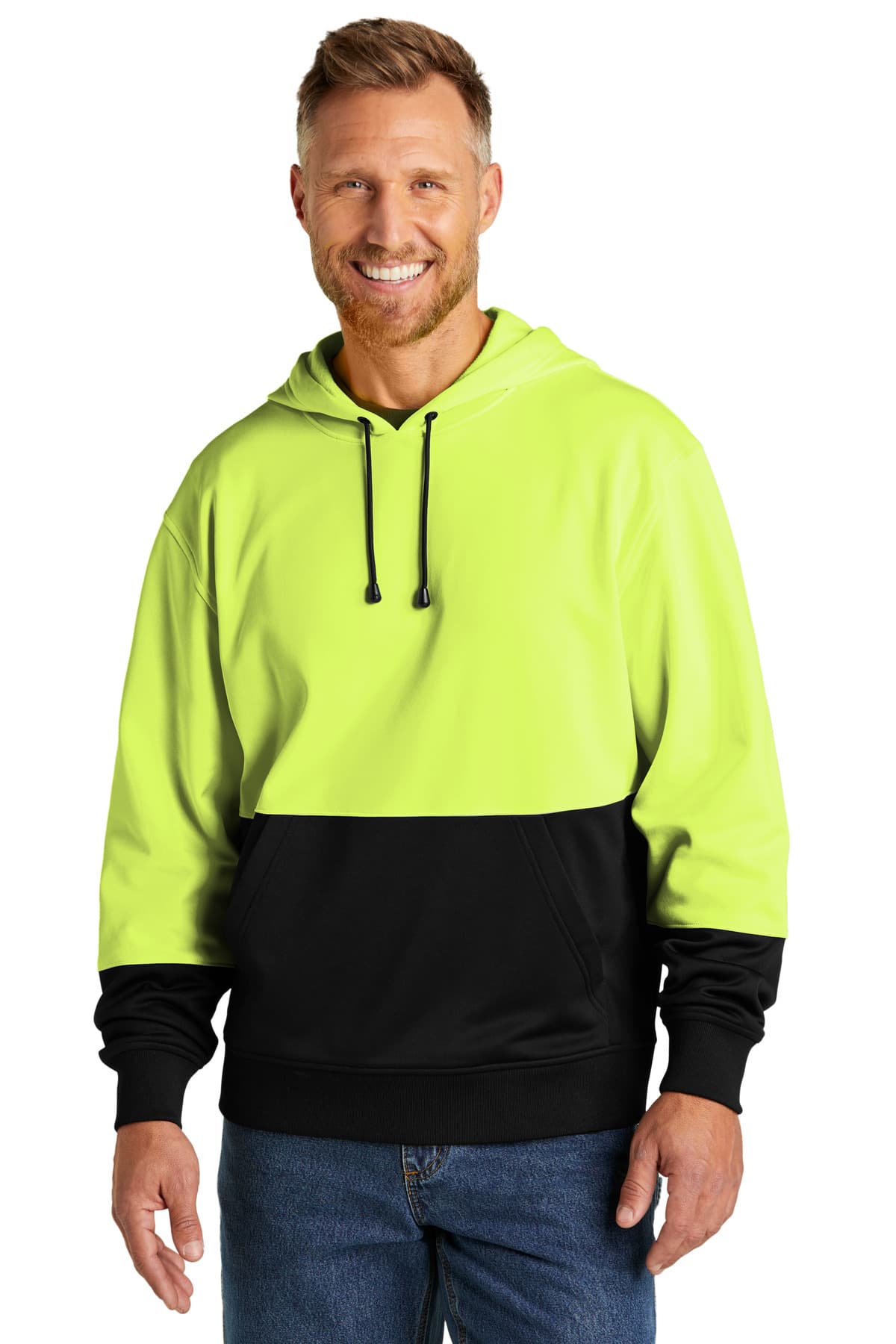 CornerStone ® Enhanced Visibility Fleece Pullover Hoodie CSF01 thumbnail 3