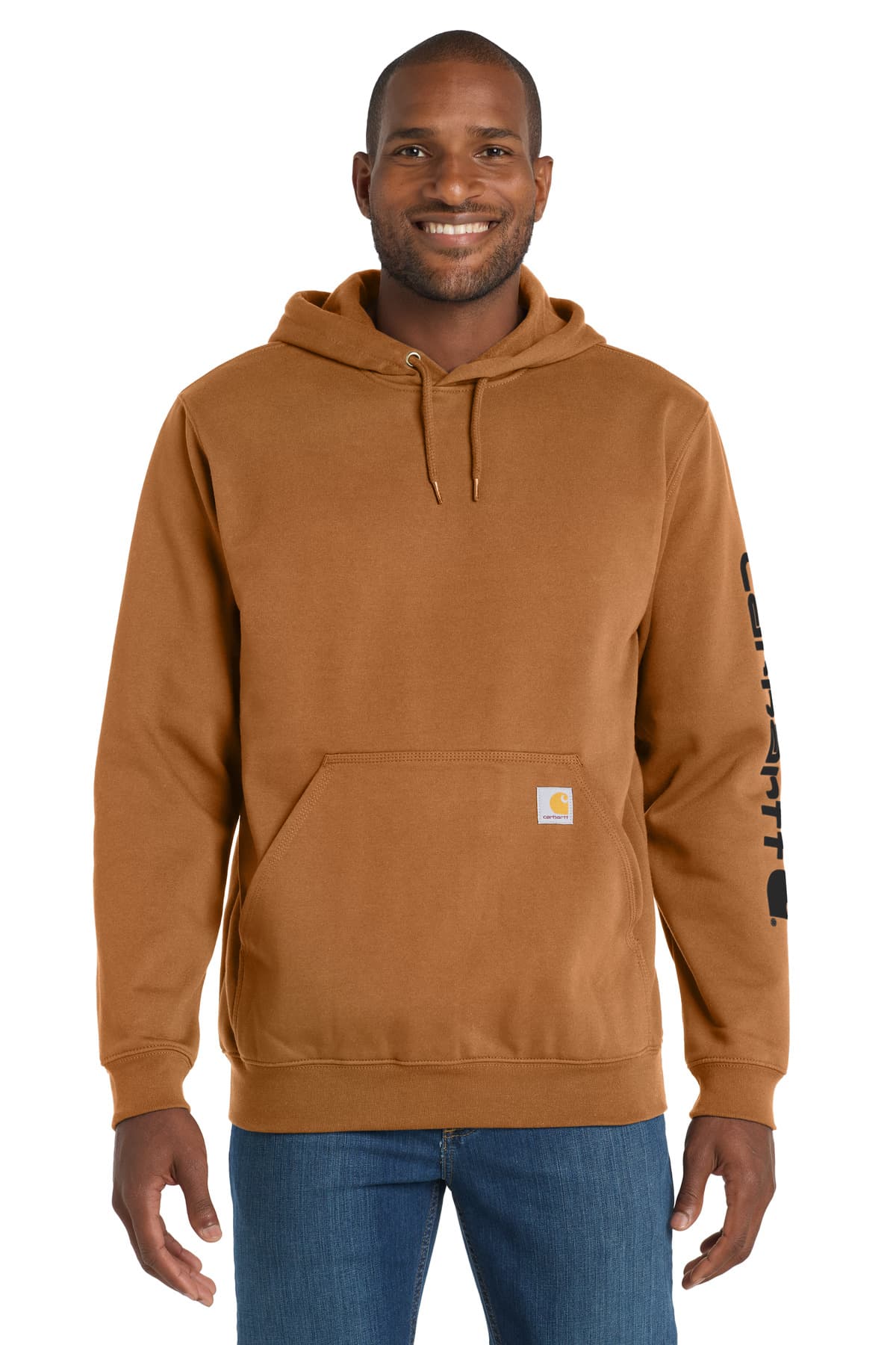 Carhartt ® Midweight Hooded Logo Sweatshirt CTK288 thumbnail 4
