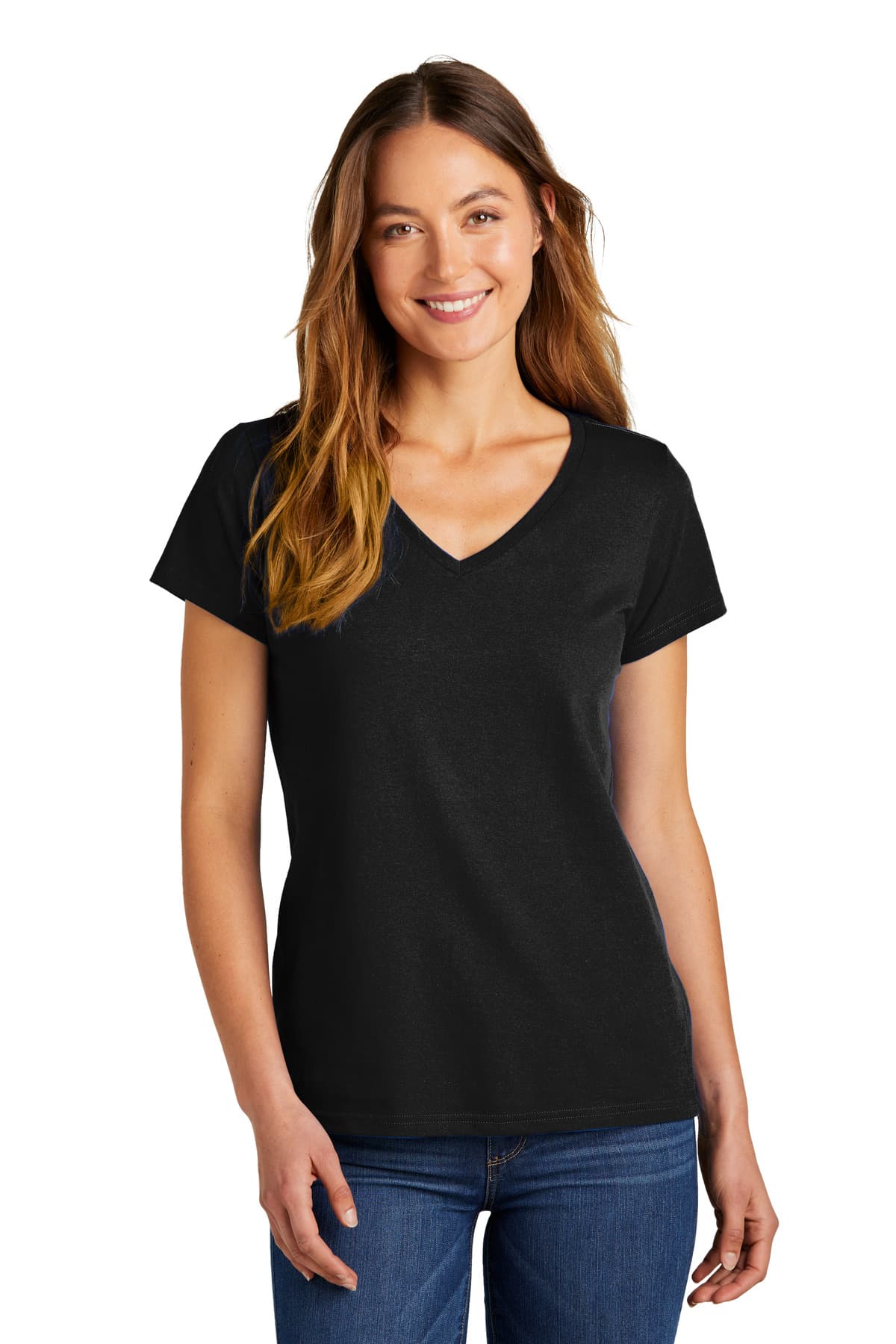District ® Women's The Concert Tee ® V-Neck DT5002 thumbnail 3