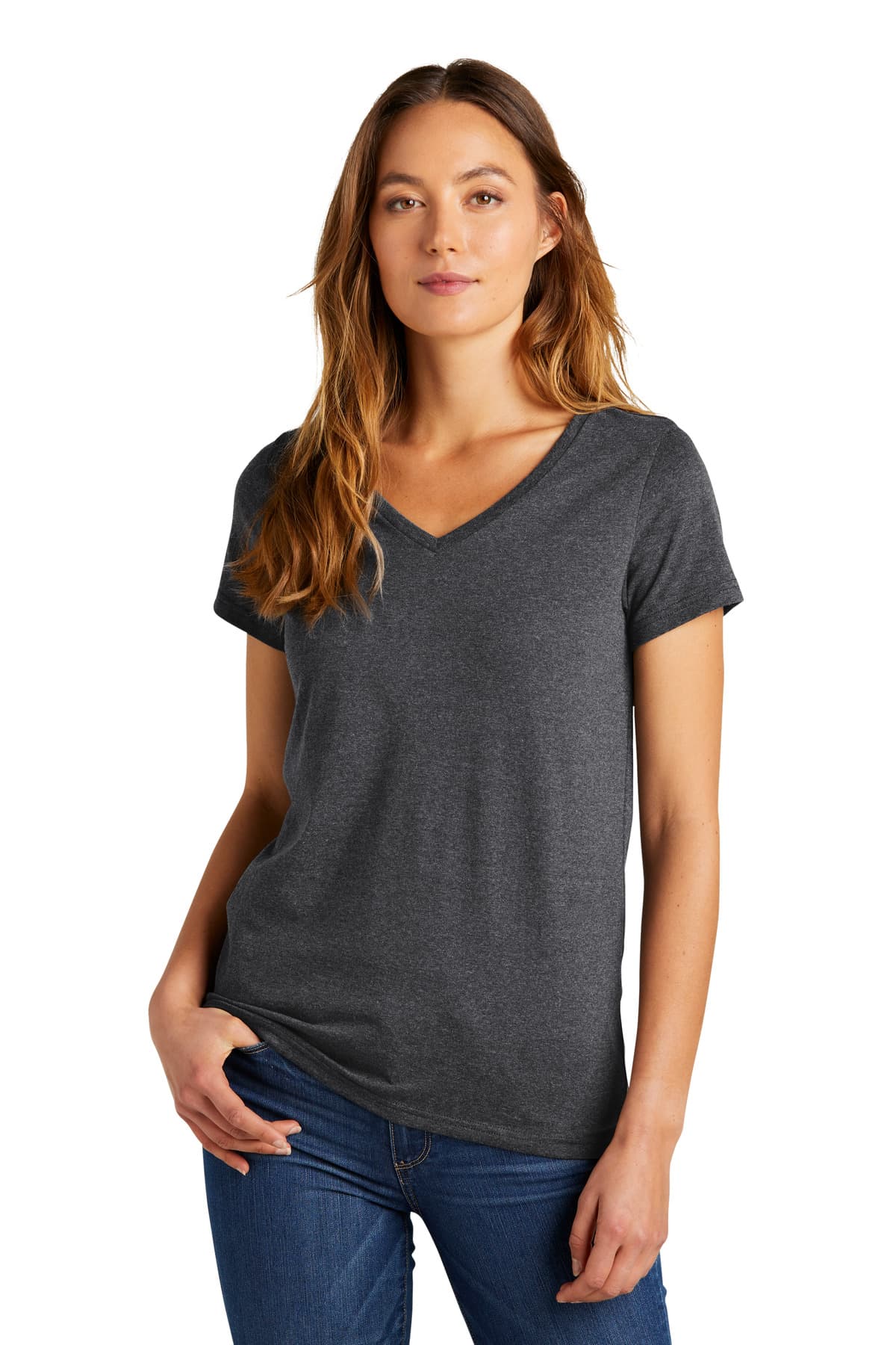 District ® Women's The Concert Tee ® V-Neck DT5002 thumbnail 5