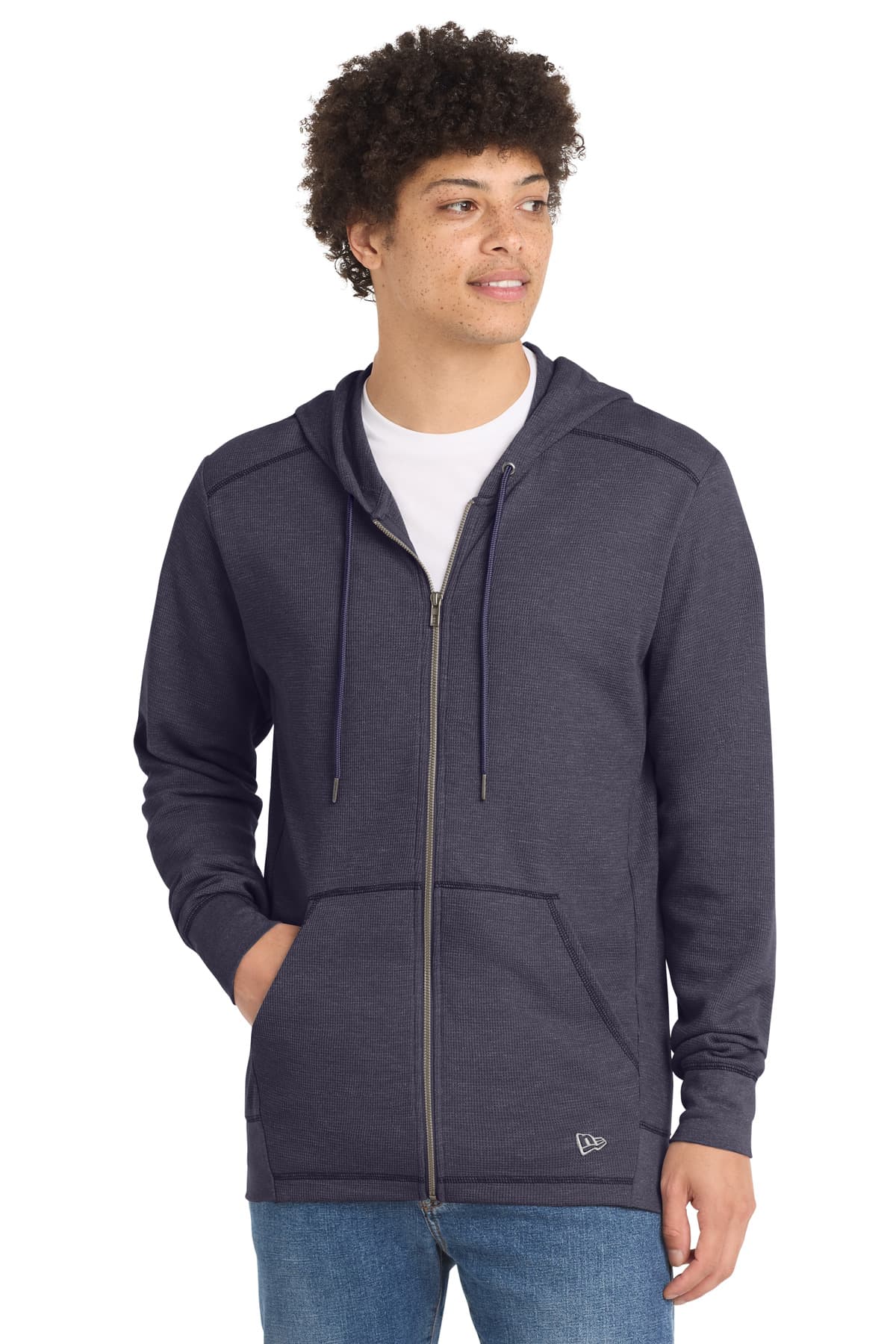 New Era ® Thermal Full-Zip Hoodie NEA141 thumbnail 4
